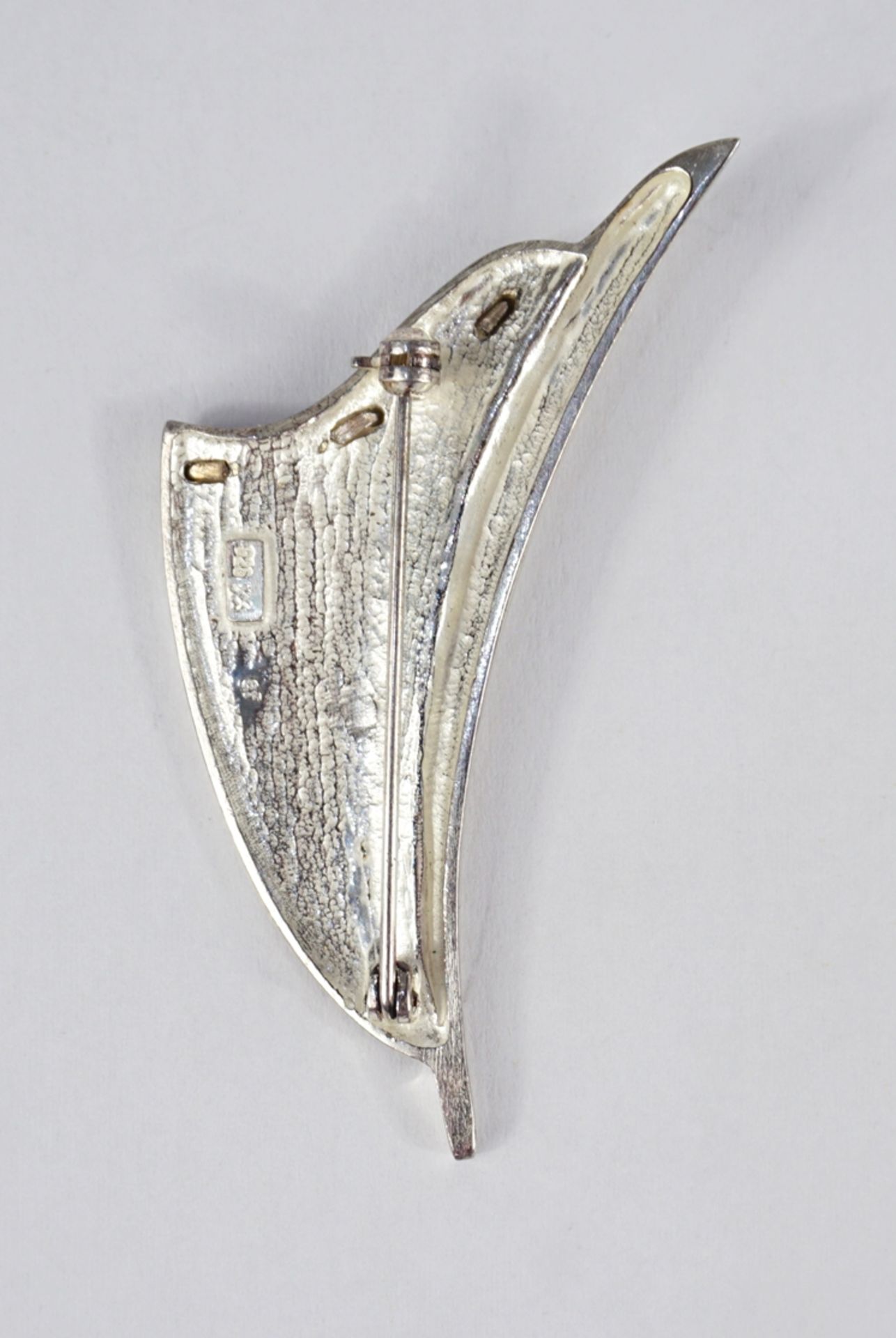 Brosche, 925er Silber, Wilhelm Müller, Schwäbisch Gmünd, Gew.8,63g - Image 2 of 2