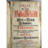 Luther-Bibel von Christoph Matthäus Pfaff, Johann Georg und Christian Gottfried Cotta, Tübingen, 17