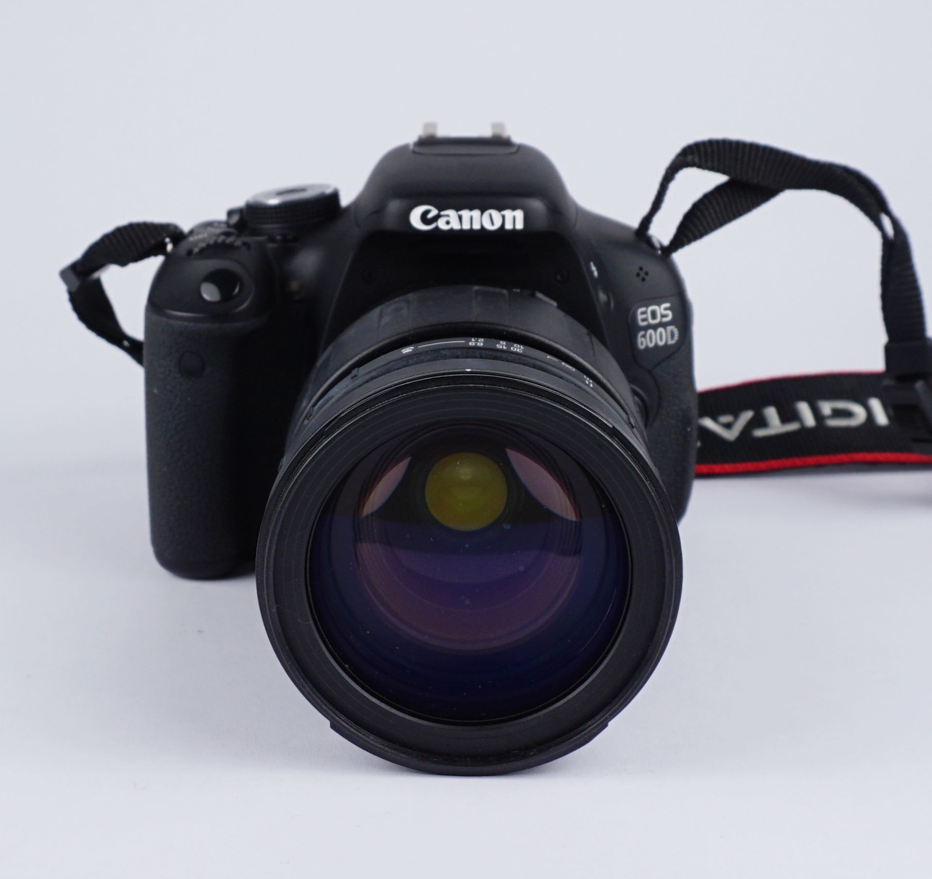 Spiegelreflexkamera Canon EOS 600-D mit Objektiv Tamron AF Aspherical LD, 28-200mm - Image 2 of 4