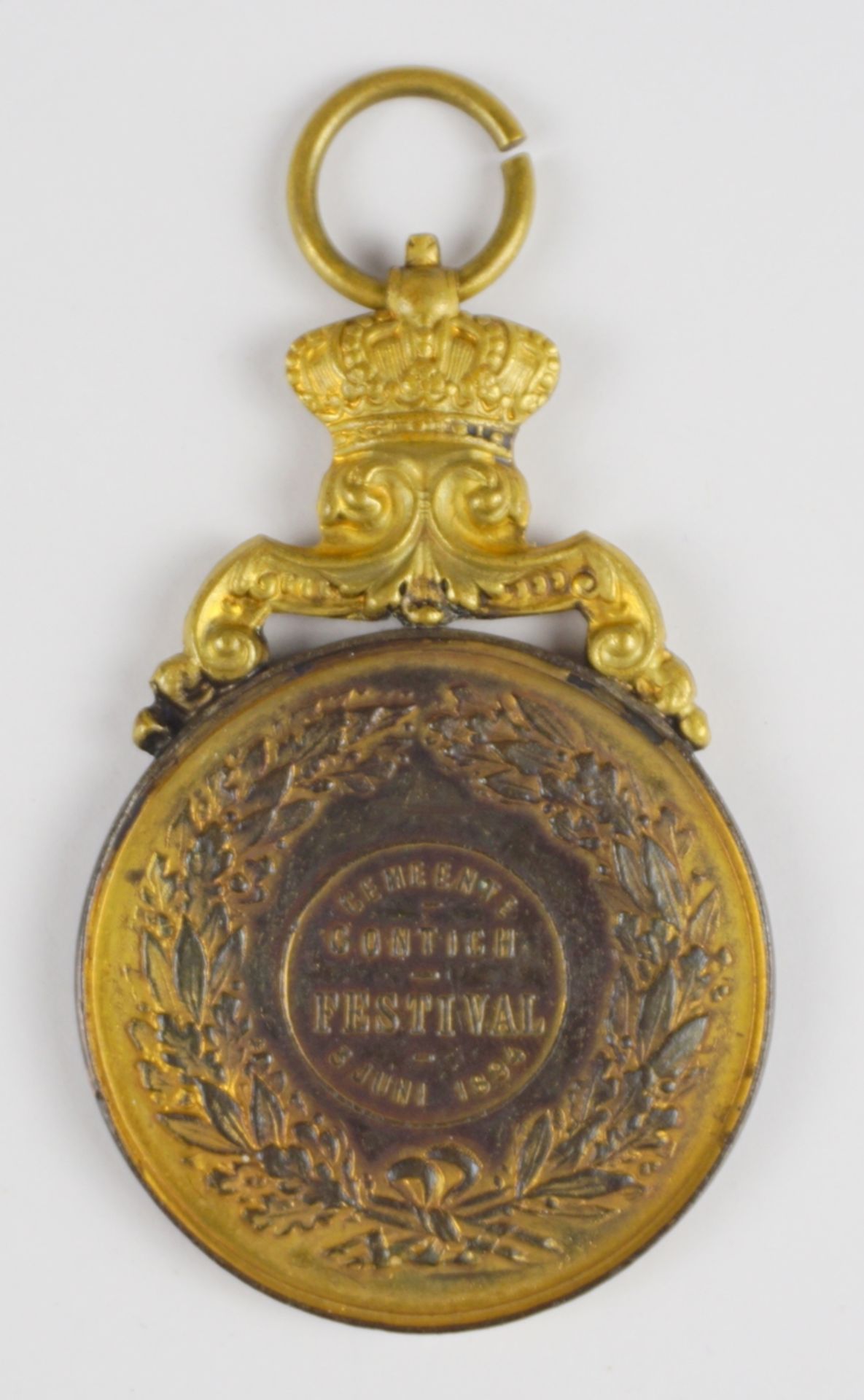 Belgische Festival-Medaille, Kontich, 1894 - Bild 2 aus 2