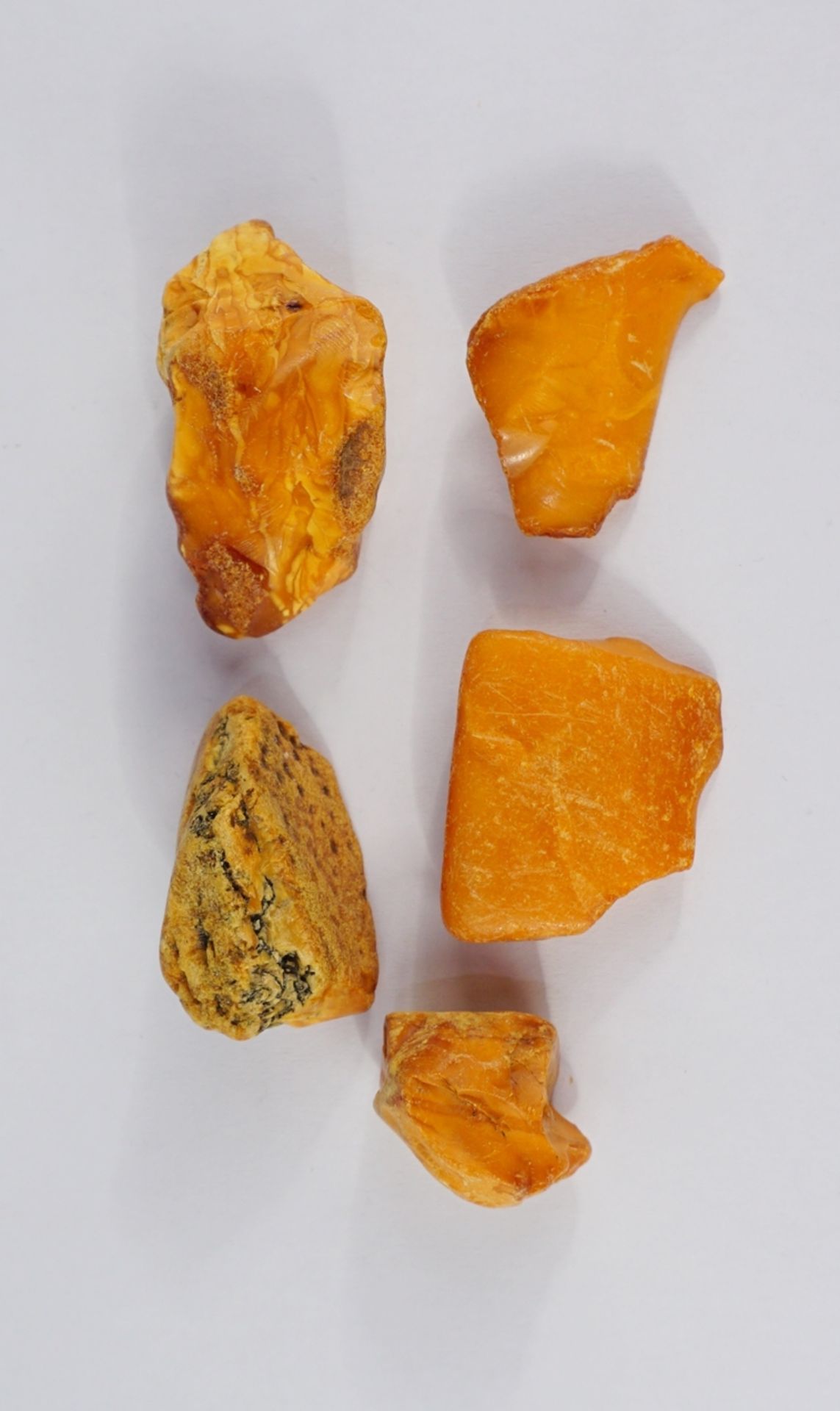 Konvolut Rohbernsteine, unterschiedliche Größen, Gew.0,5kg - Image 4 of 4