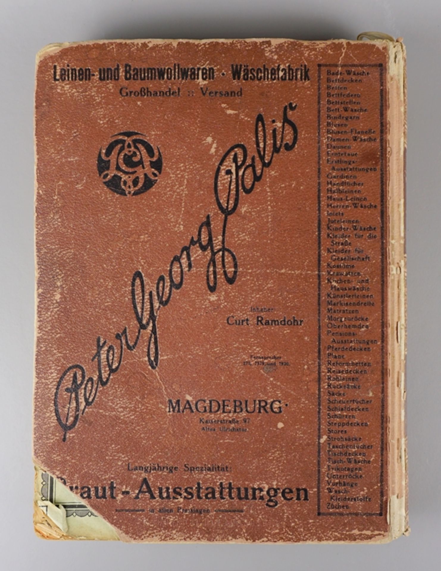 Magdeburger Adreßbuch, 1921 - Bild 7 aus 7