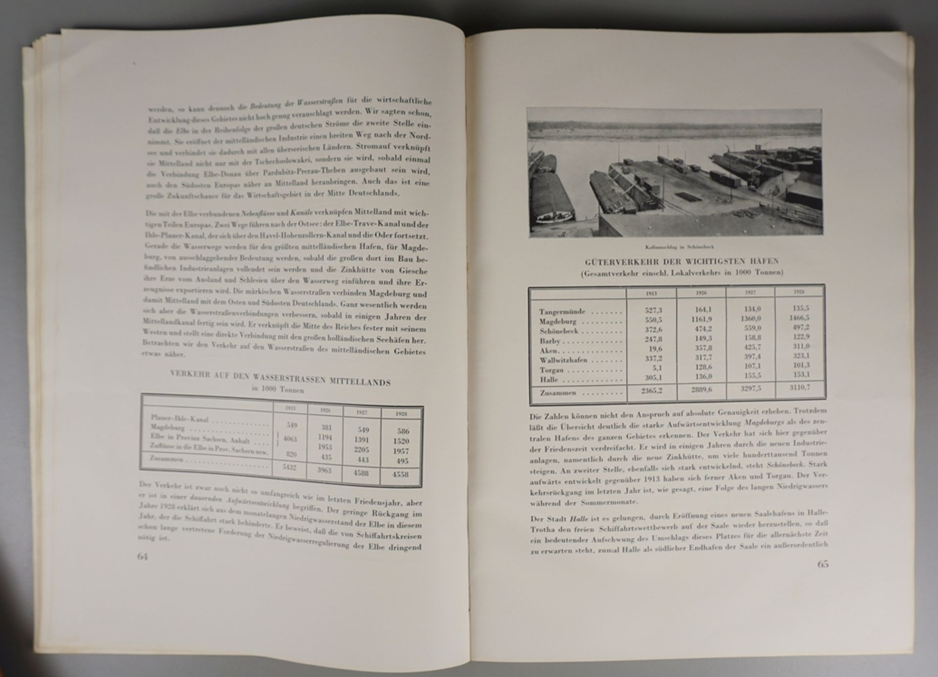 "Mittelland - Deutschlands aufstrebendes Wirtschaftsreich", mit Originalschuber, 1929 - Bild 5 aus 6