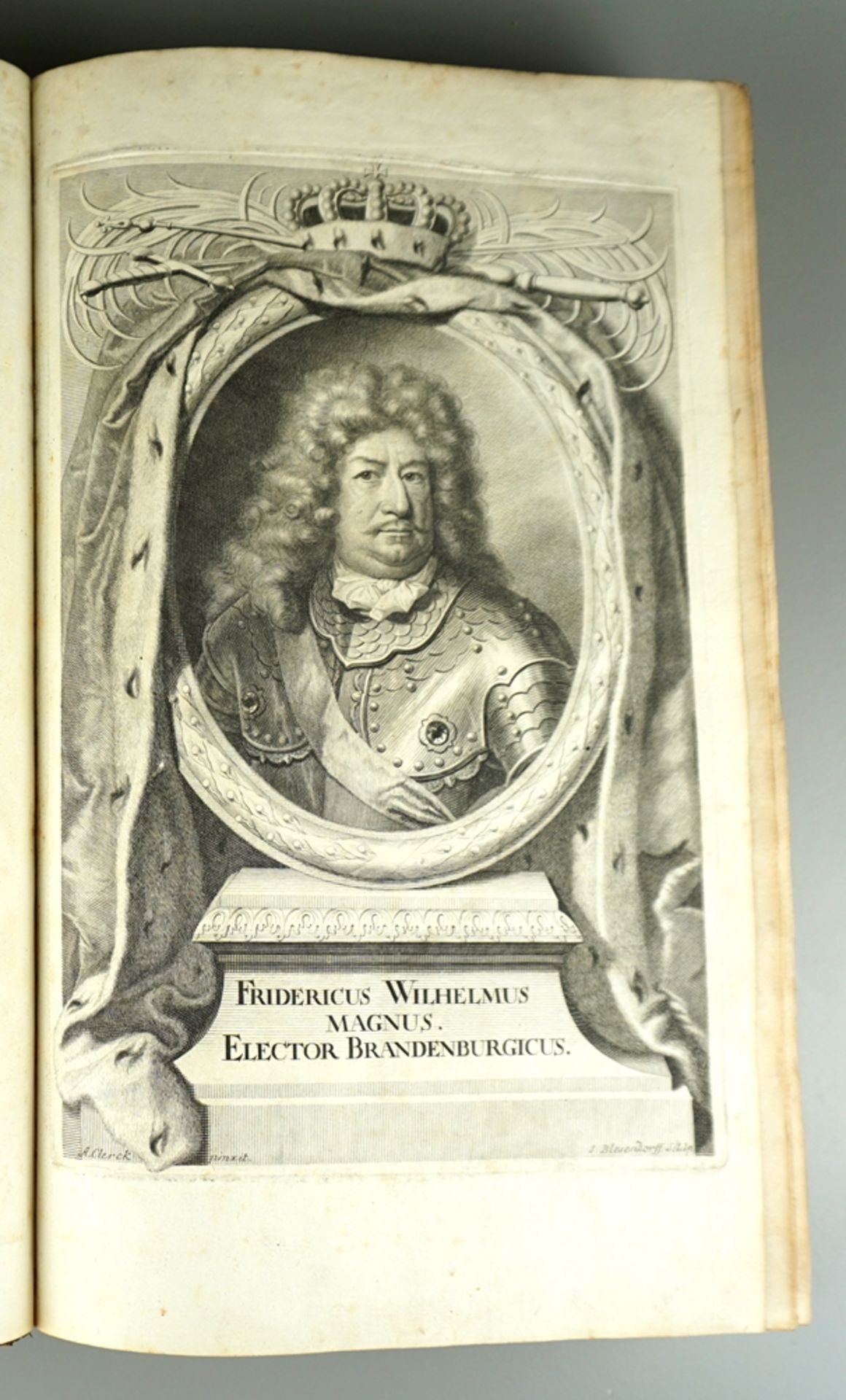 Samuel von Pufendorf, Die Geschichte Friedrich Wilhelms des Großen, "De Rebus Gestis Frederici Wilh - Image 8 of 10