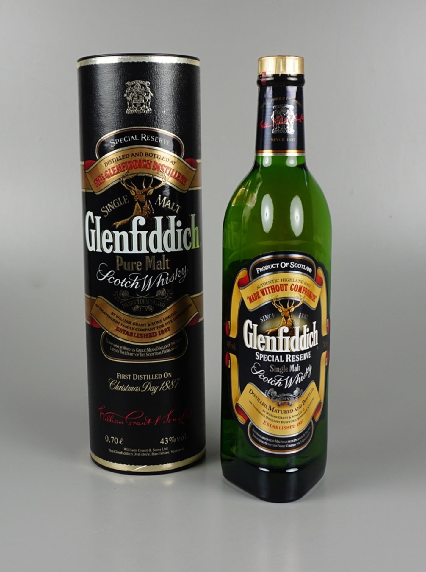 Glenfiddich, Special Reserve, Single Malt Scotch Whisky, Schottland