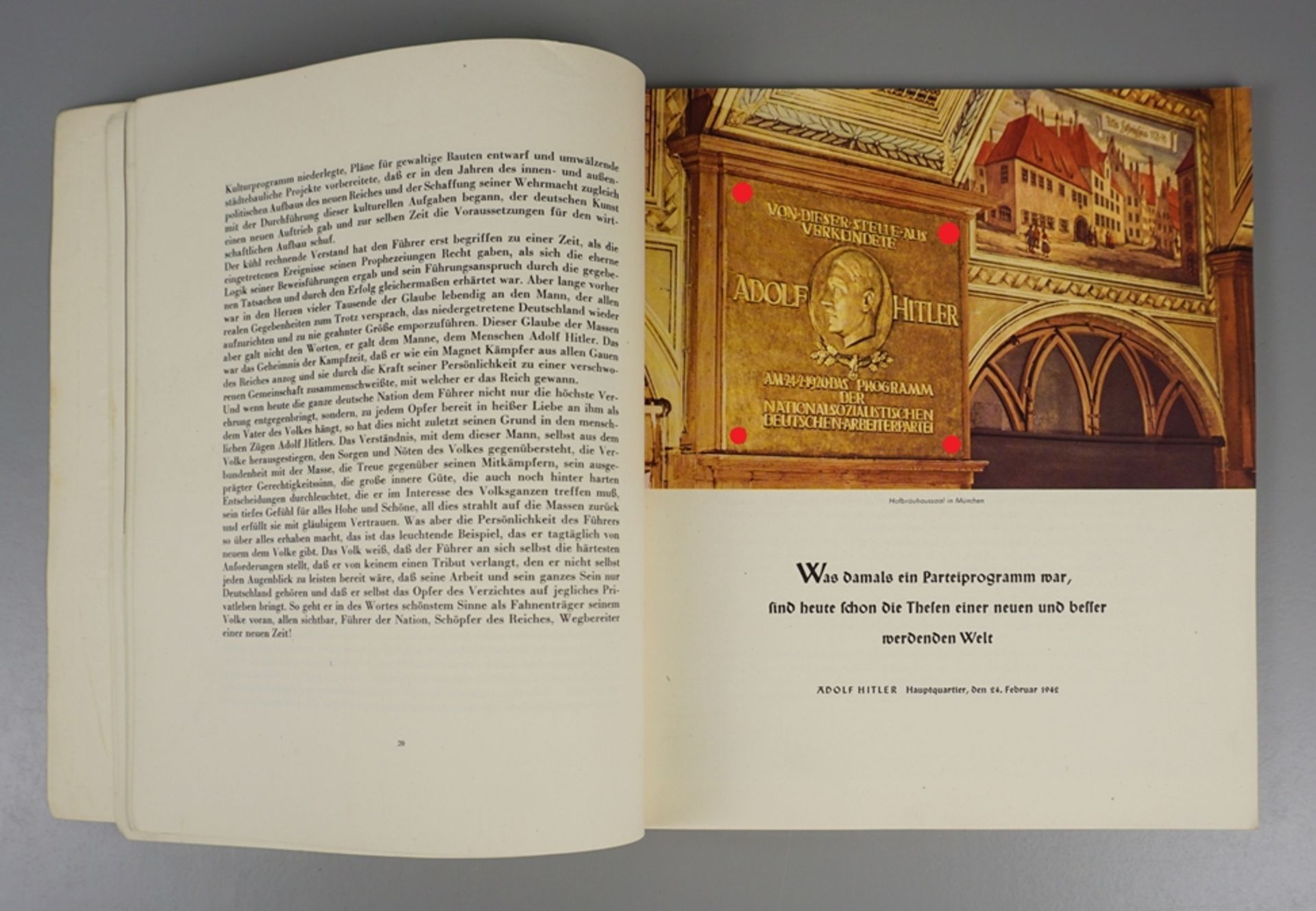 "Ich kämpfe - Die Pflichten des Parteigenossen", Zentralverlag der NSDAP Franz Eher Nachf., München - Bild 3 aus 3