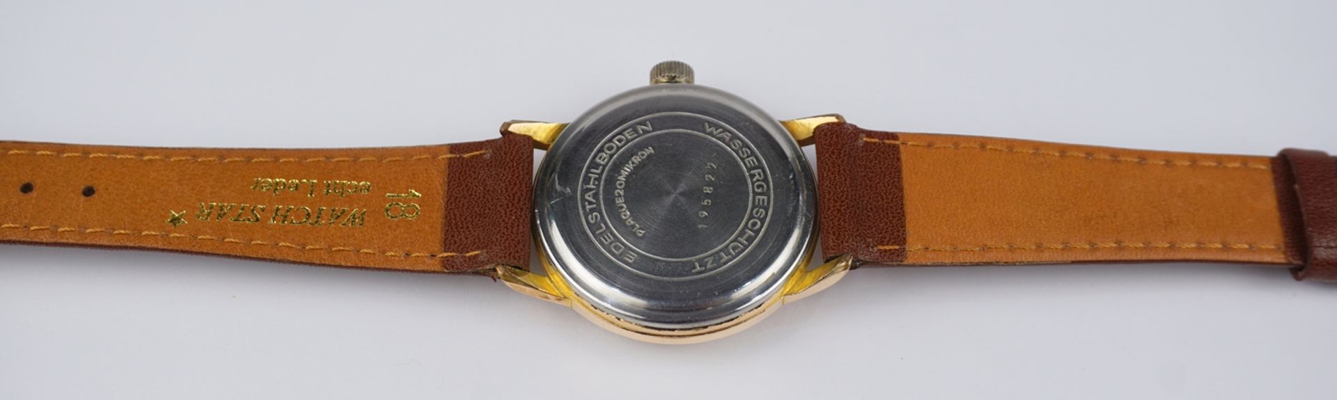 klassische Armbanduhr, GUB Glashütte Kal. 70.1, 1960er Jahre - Bild 3 aus 5