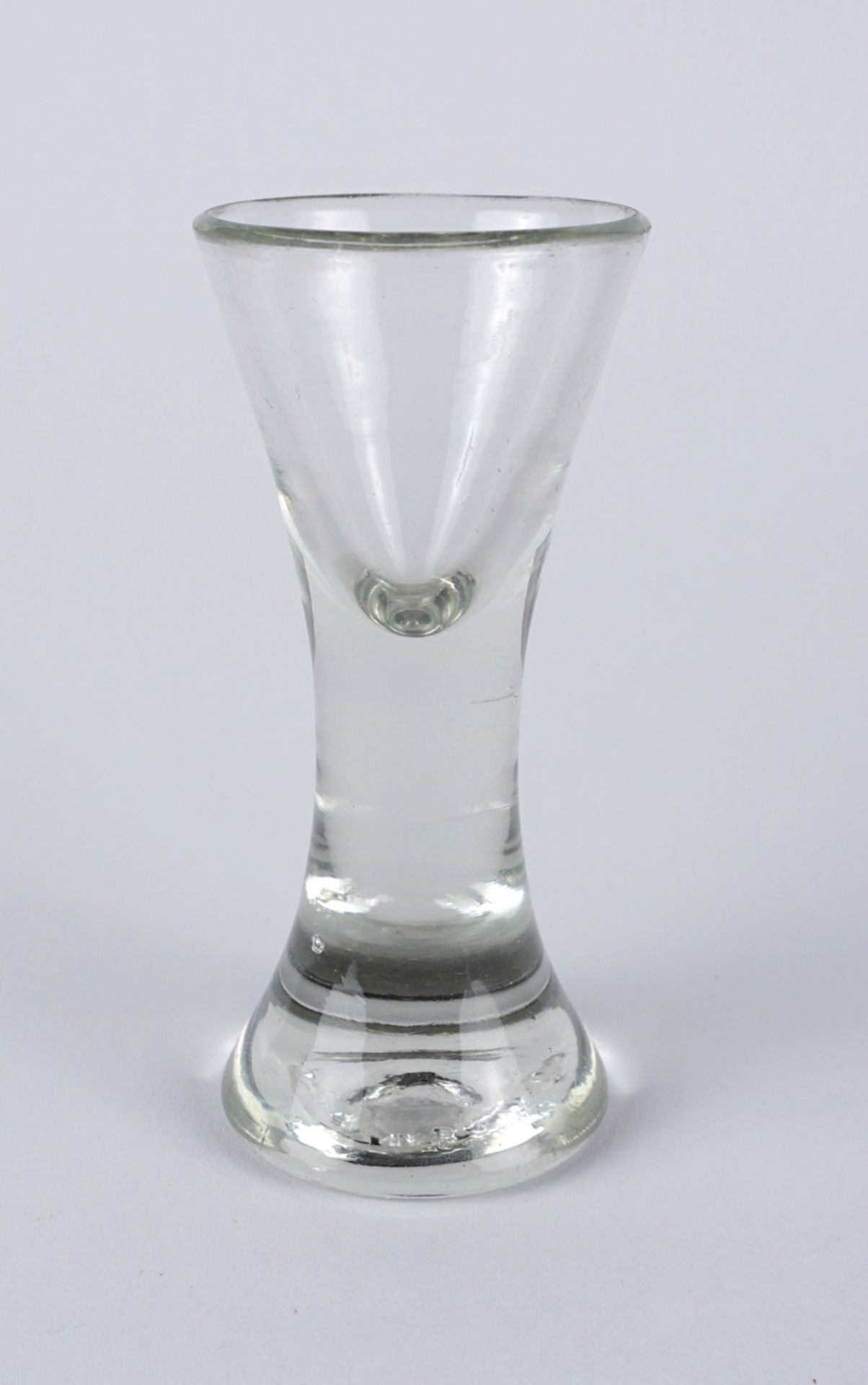 Wachtmeister Schnapsglas, um 1900