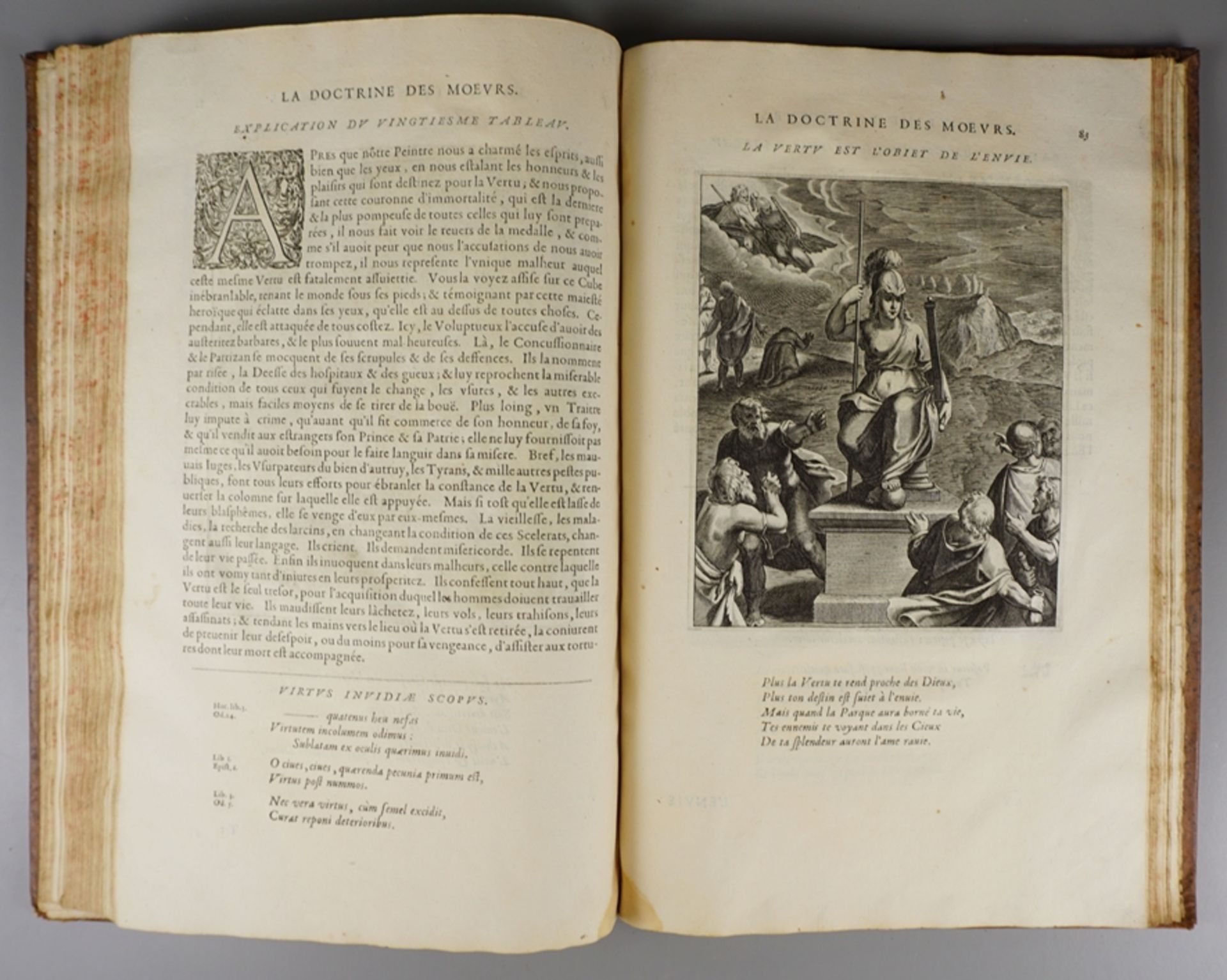 Marin Le Roy De Gomberville, "La doctrine des Moeurs", 1646 - Image 11 of 11
