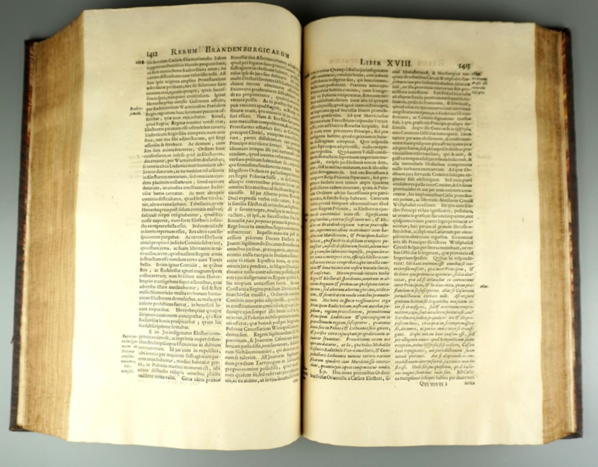 Samuel von Pufendorf, Die Geschichte Friedrich Wilhelms des Großen, "De Rebus Gestis Frederici Wilh - Image 6 of 10