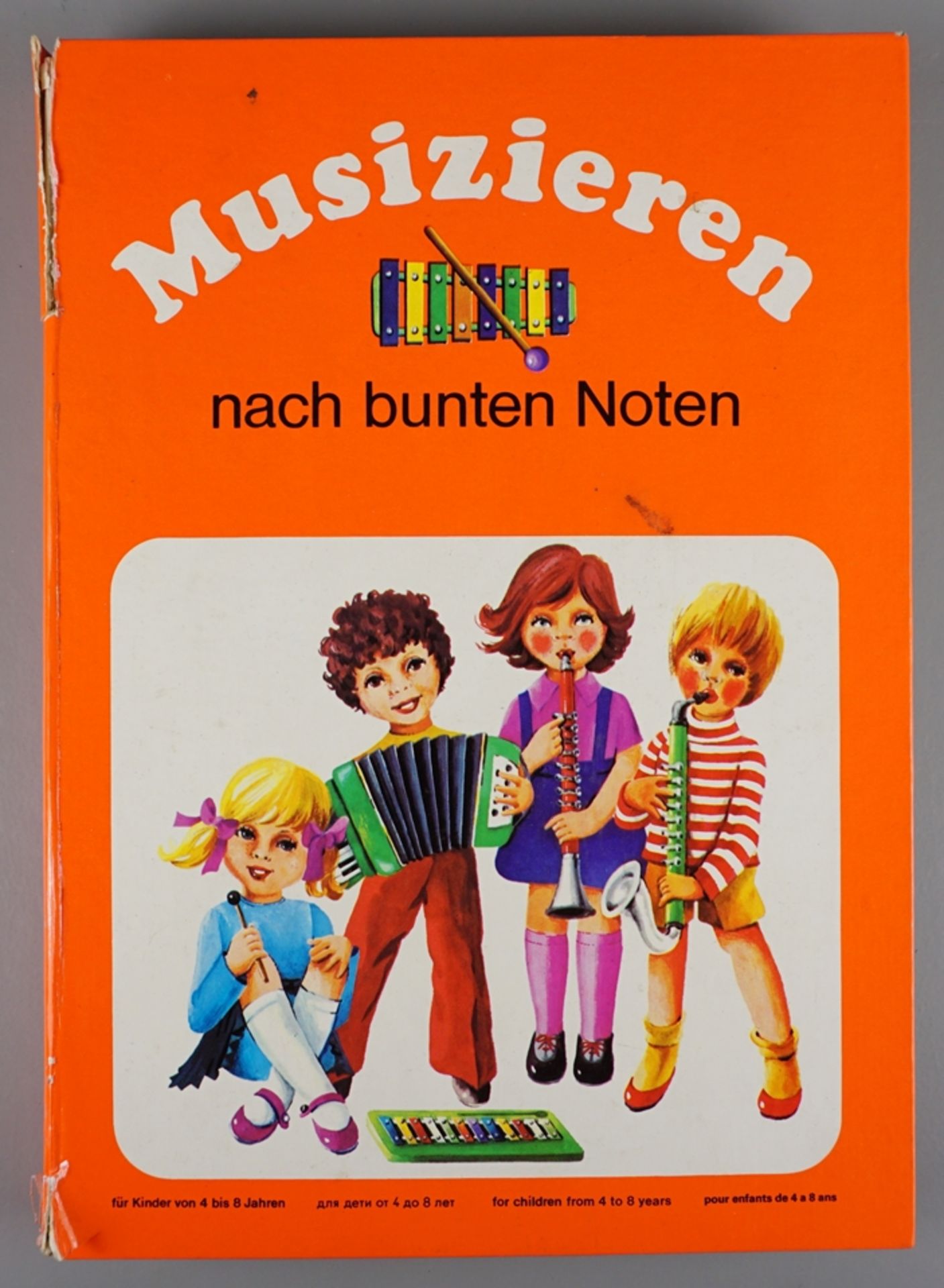 Musizieren nach bunten Noten, VEB "Goldon" Musikspielwaren, Markneukirchen, DDR