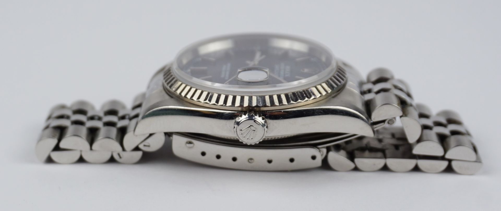 Armbanduhr Rolex Datejust 36, Edelstahl, um 1990 - Bild 3 aus 7