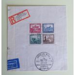 Blockausgabe, Internationale Postwertzeichen-Ausstellung Berlin "IPOSTA 1930", ungeprüft