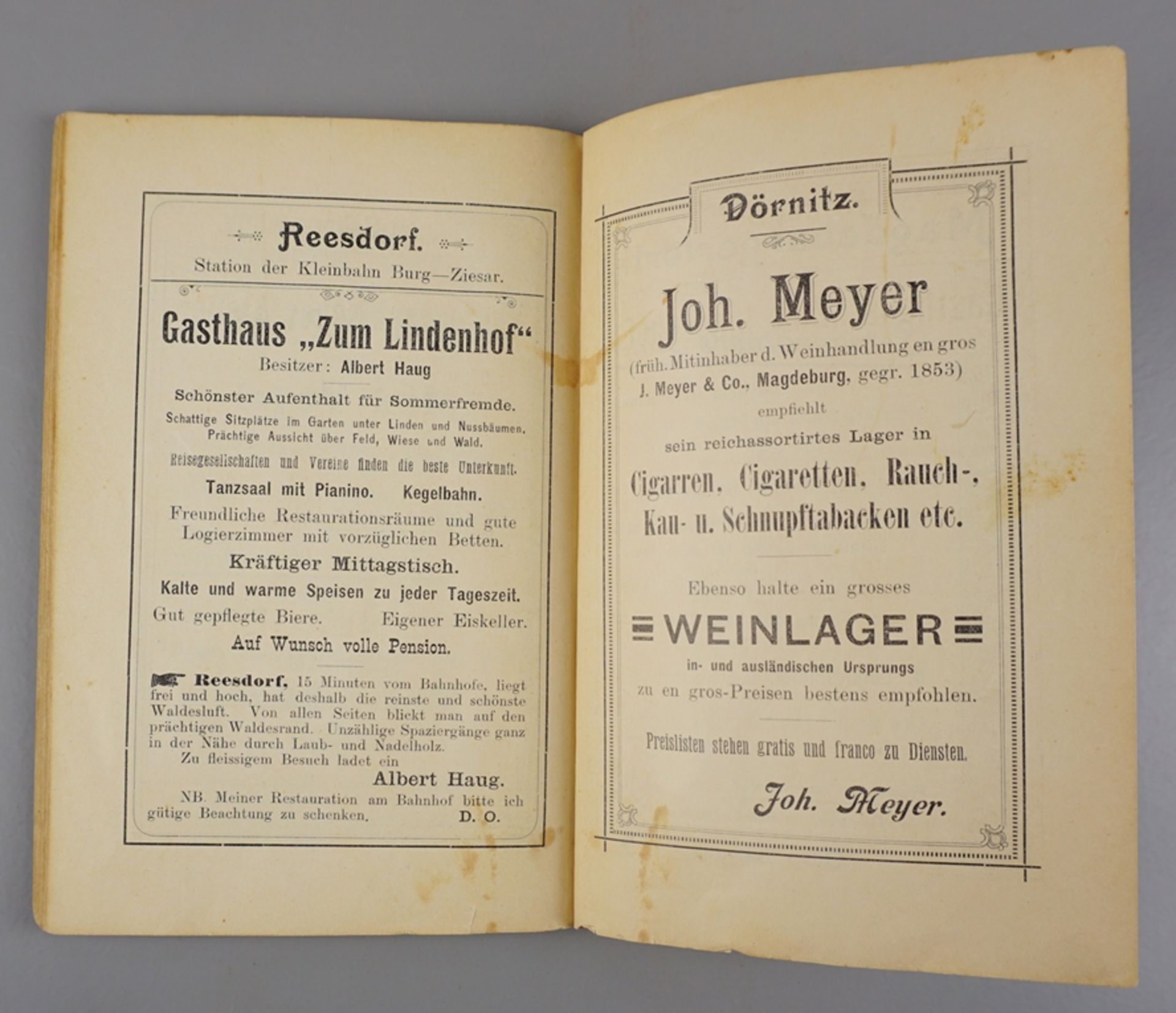 Führer durch Magdeburgerforth und Umgegend, Conrad Schröder, 1897 - Bild 4 aus 5