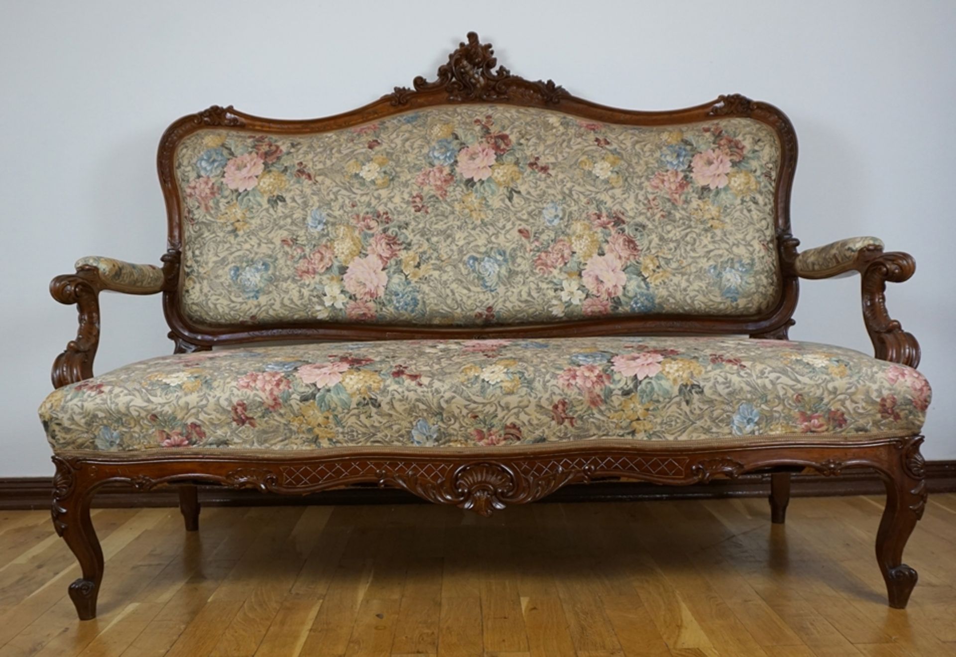 Salon-Sofa, Neorokoko / Louis-Philippe, Frankreich, 1880 - Bild 5 aus 5