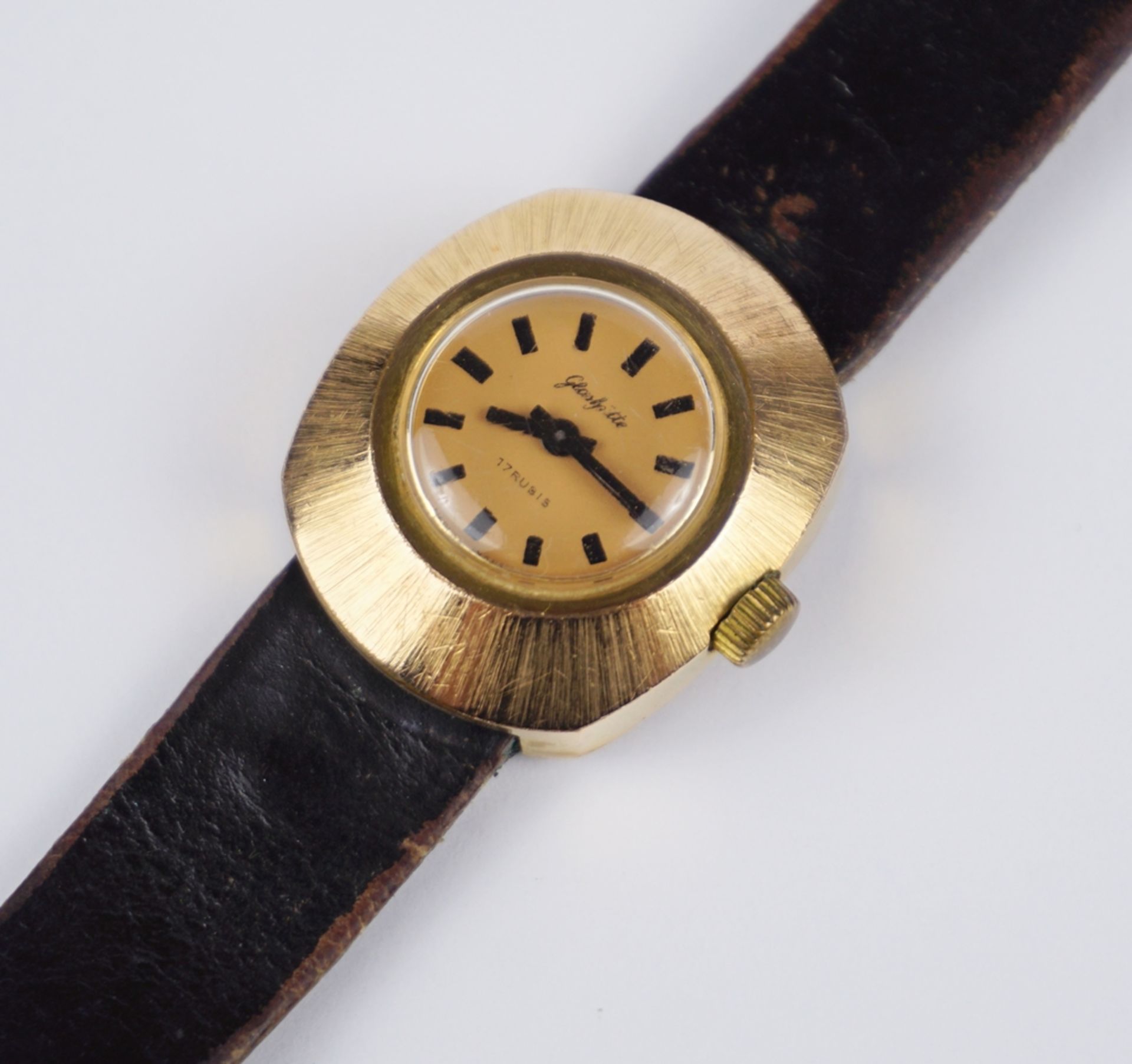 Damenarmbanduhr Glashütte, 1970er/1980er Jahre