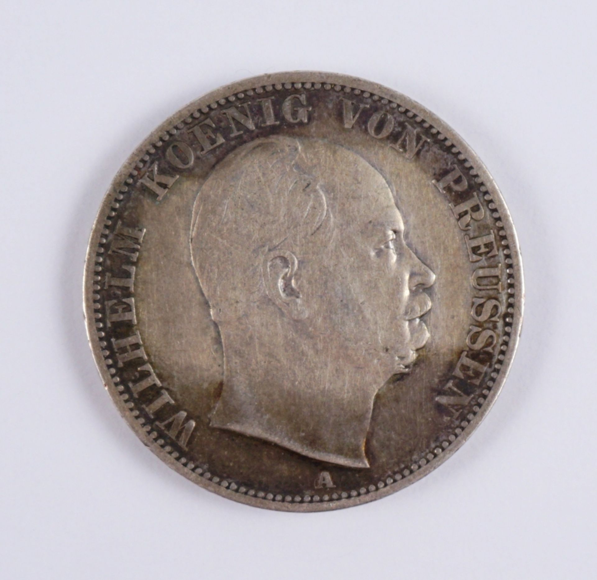 1 Vereinstaler, Wilhelm I, Preussen, 1867, Silber, Gew.18,41g, ss