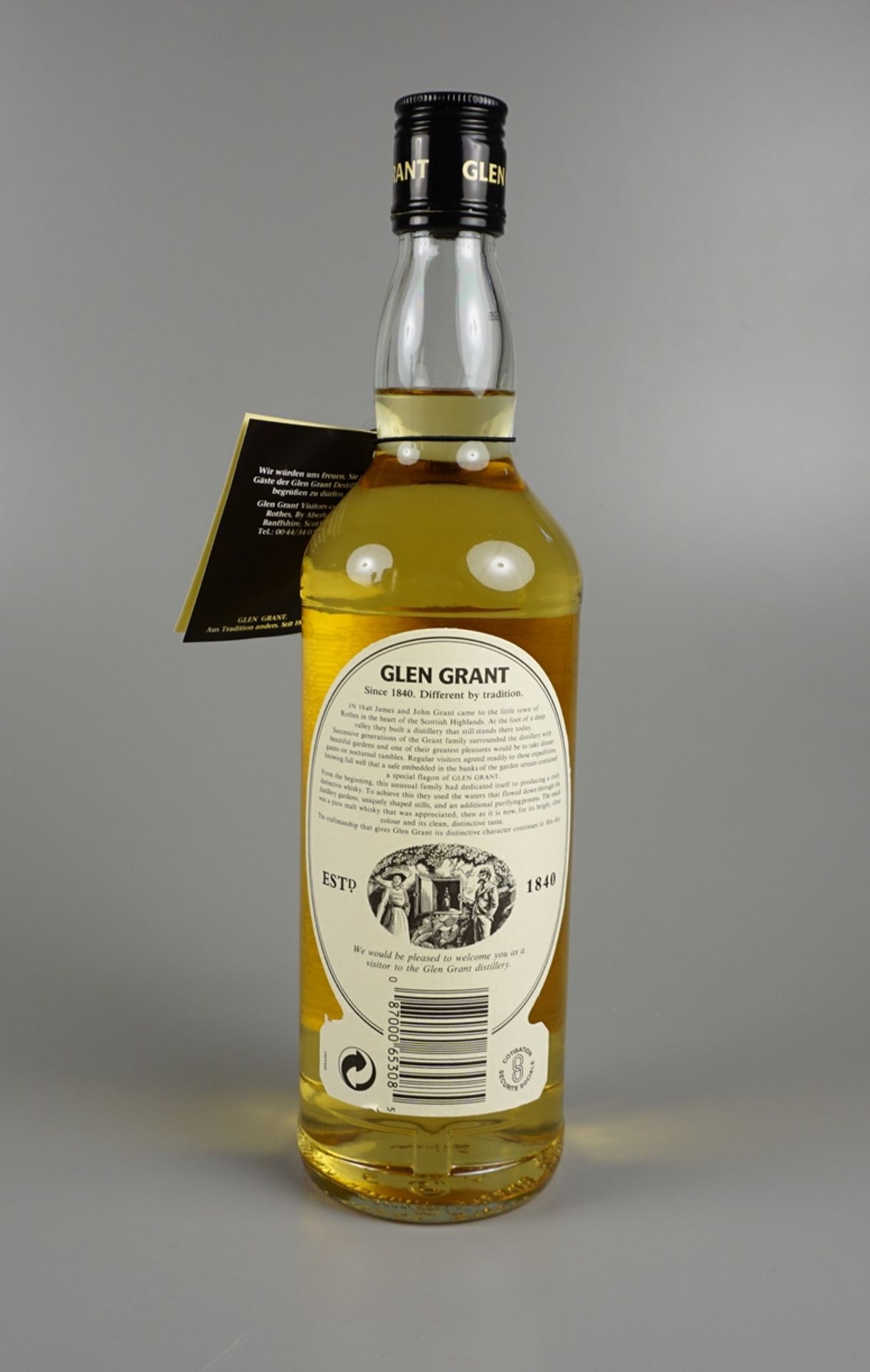 Glen Grant Pure Malt Scotch Whisky, Highland, Schottland, mit exklusiver Metallbox - Bild 2 aus 2
