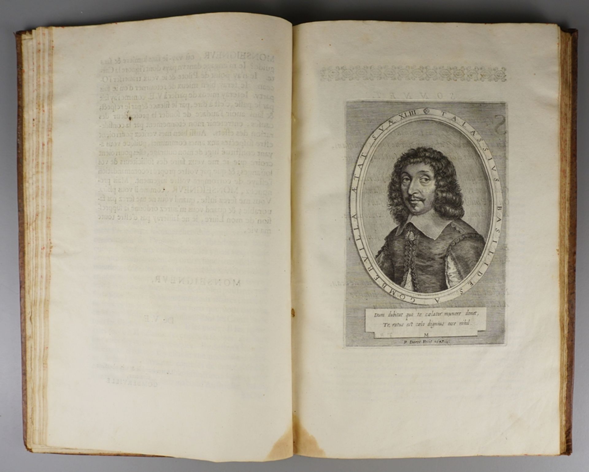 Marin Le Roy De Gomberville, "La doctrine des Moeurs", 1646 - Image 7 of 11