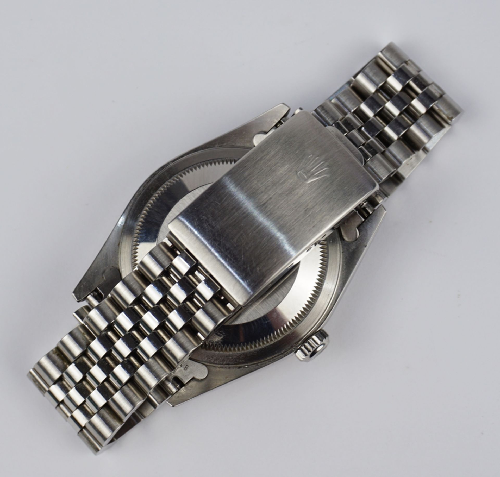 Armbanduhr Rolex Datejust 36, Edelstahl, um 1990 - Bild 4 aus 7