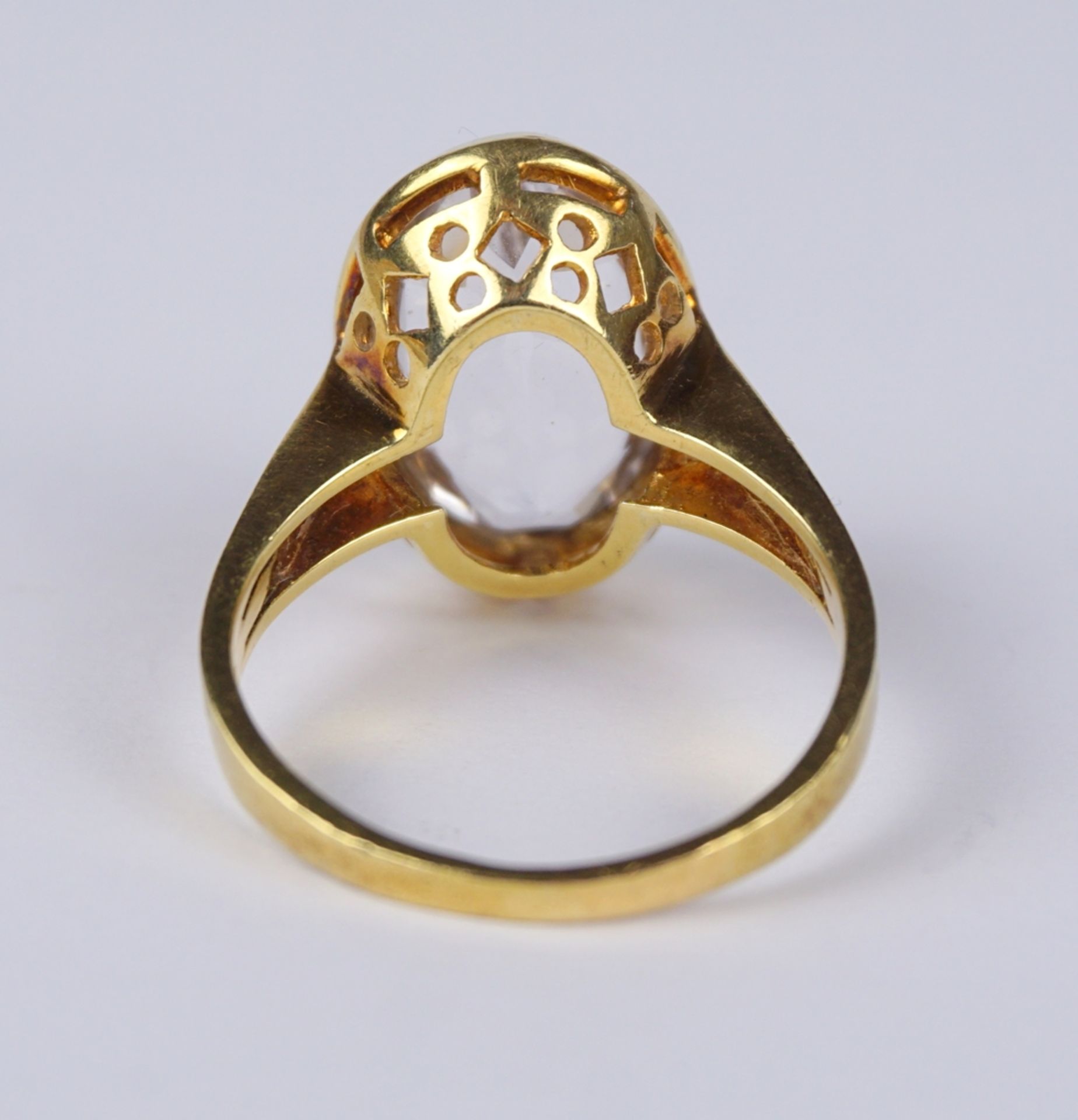 Aquamarin-Ring, 585er Gold, Gew.6,13g - Image 3 of 3