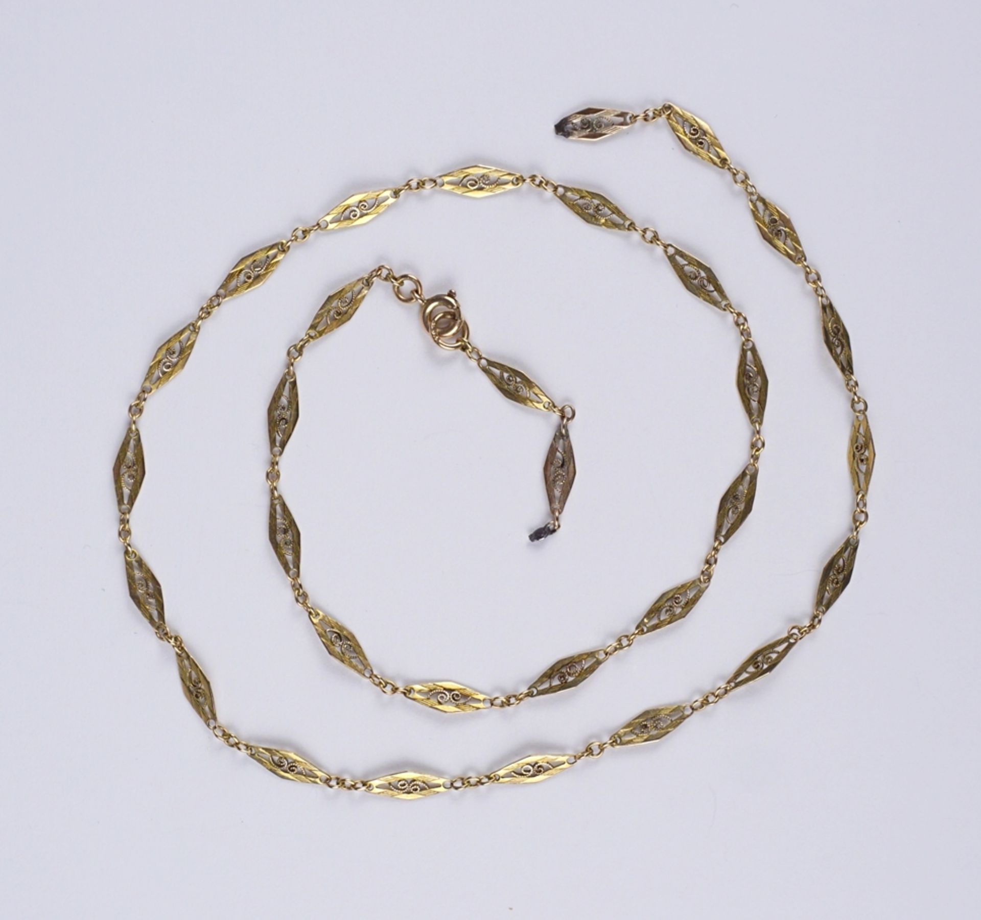 filigrane Kette, 333er Gold, Gew.3,12g