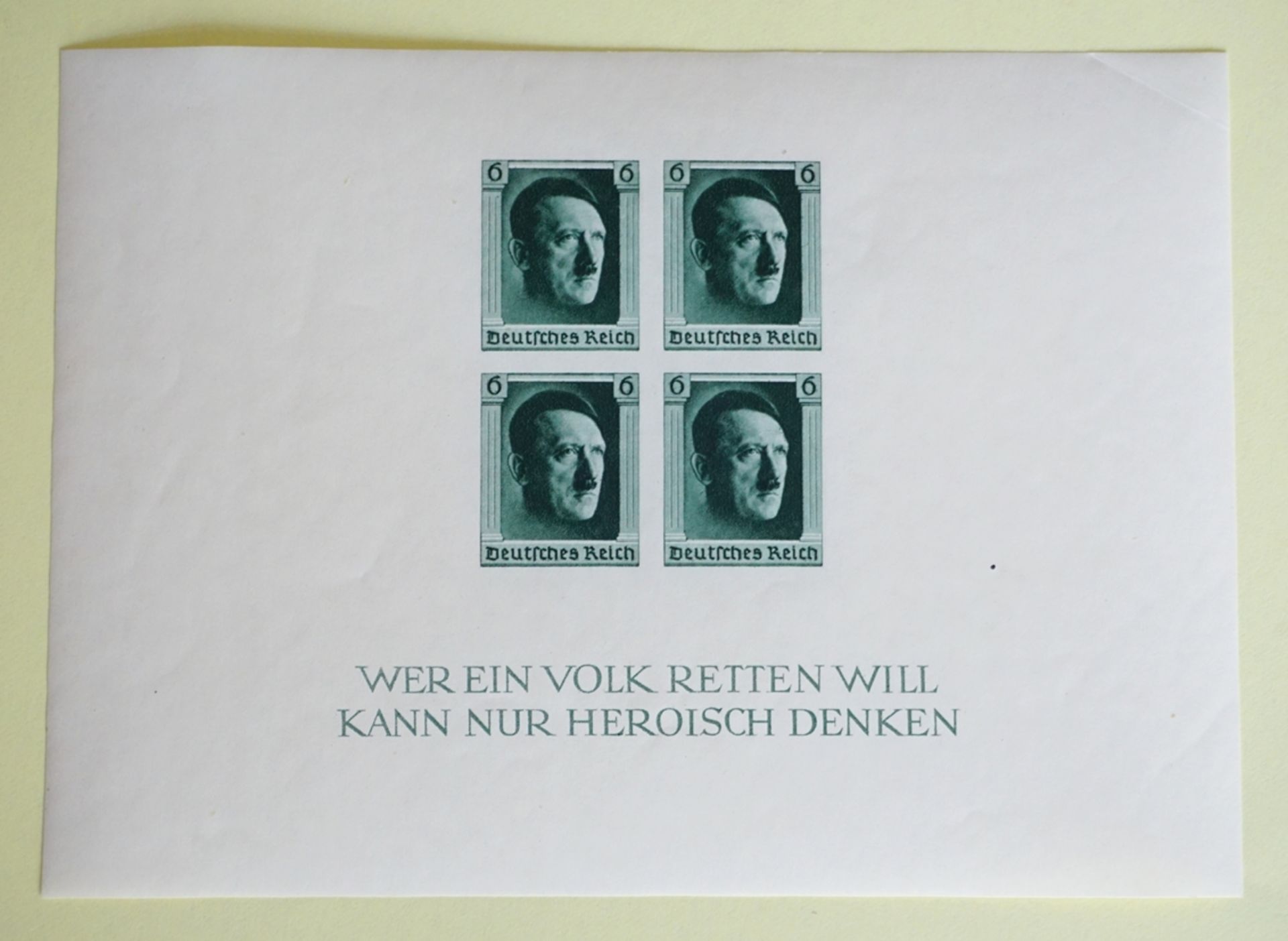 Blockausgabe 1.Nationale Briefmarkenausstellung 1937, ungest.u.gestempelt (18.04.1937 Berlin), unge - Bild 2 aus 5