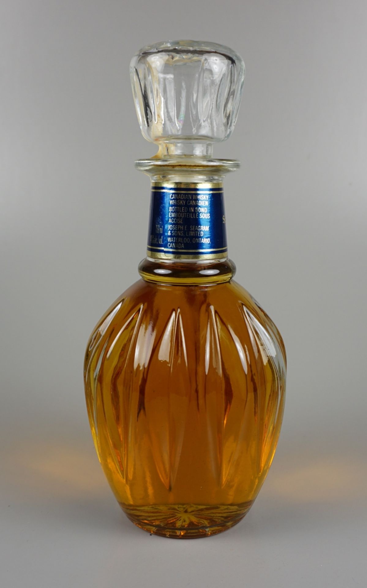 Seagram's V.O., Candian Whisky, 1981 - Bild 4 aus 4