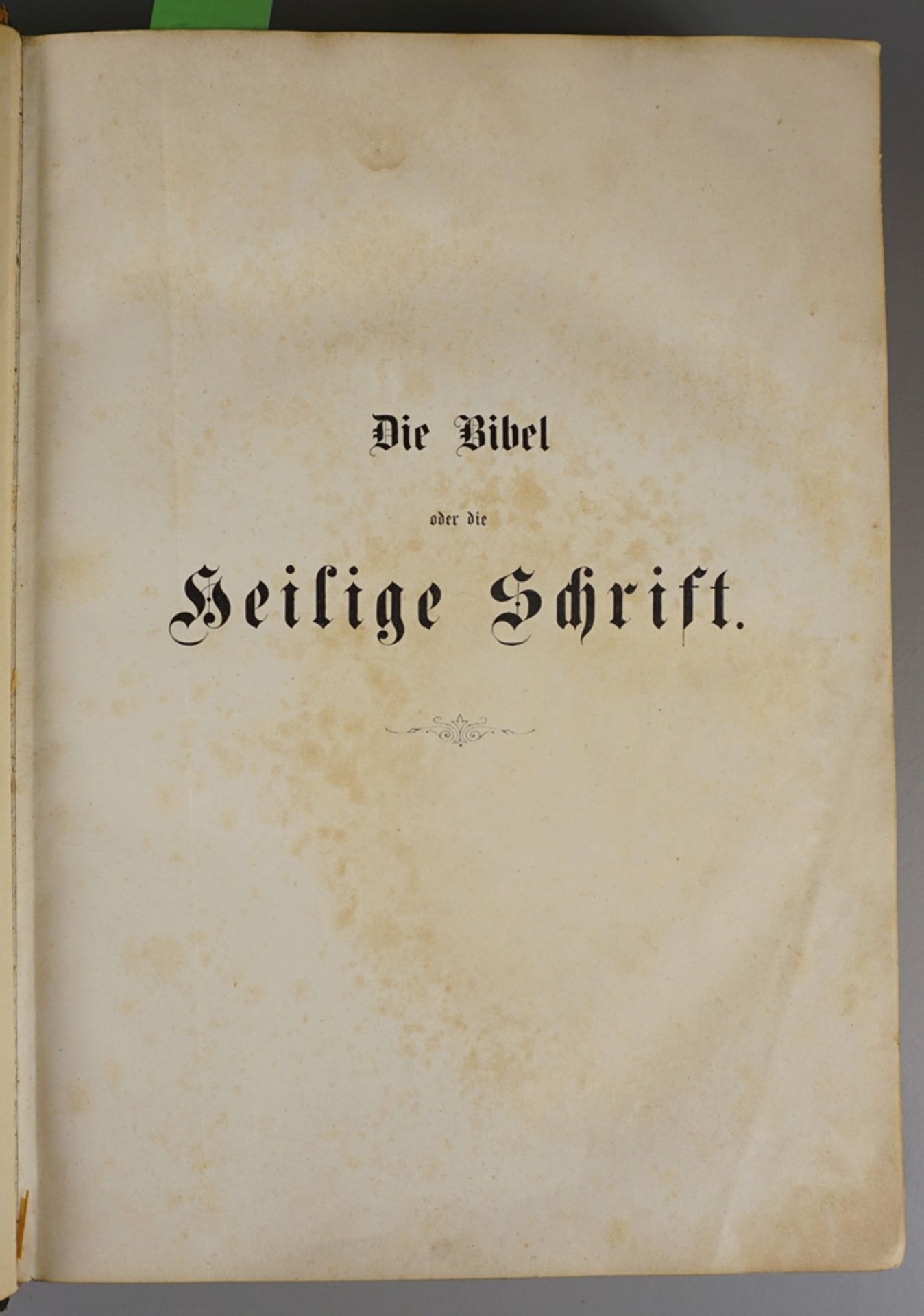 Bibel, 3.Auflage, Brockhaus, Leipzig, Anf.20.Jh. (o.Jz.)