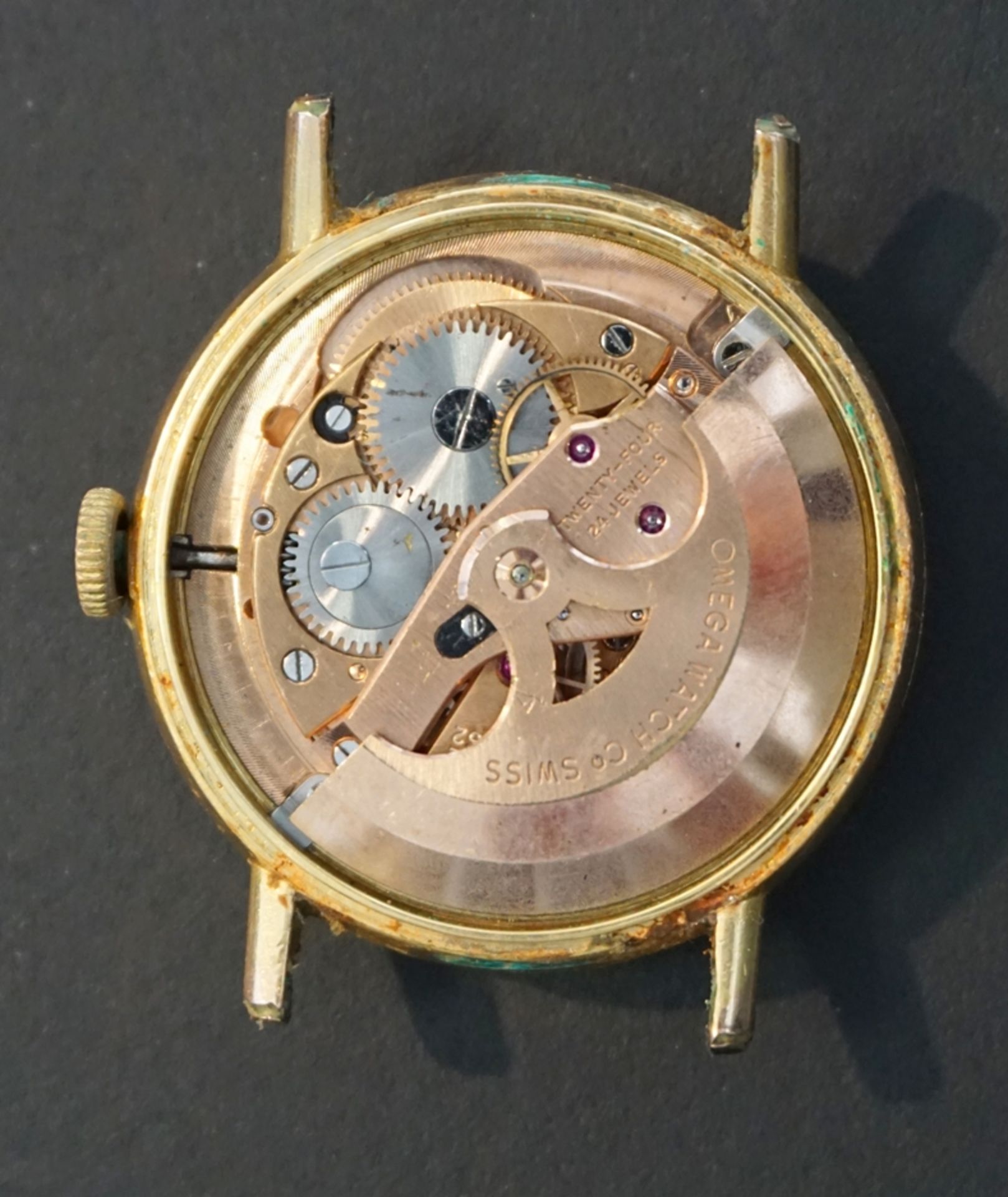 Armbanduhr, Omega, Automatik, Kal. 552, 1970er Jahre - Bild 6 aus 6