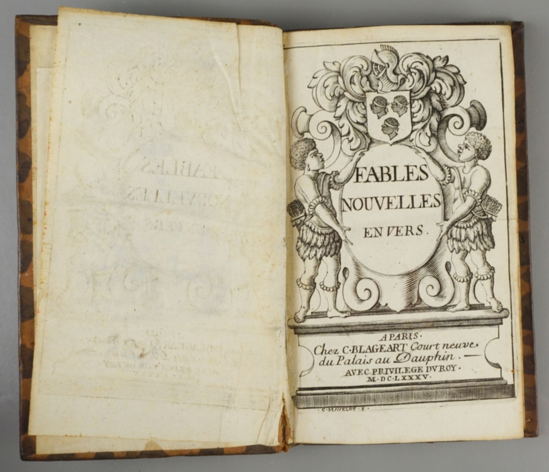"Fables nouvelles en vers", 1685 - Bild 2 aus 3