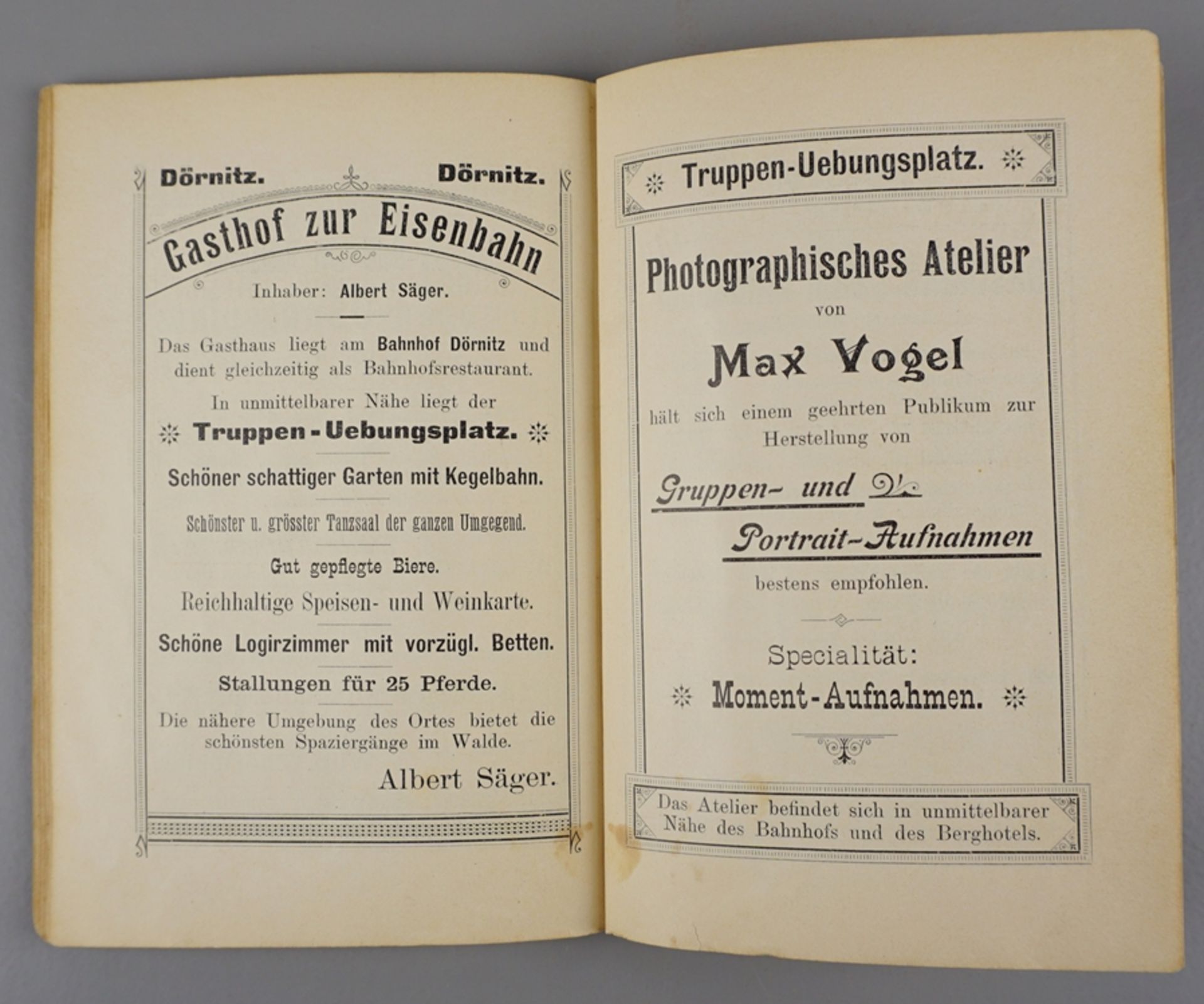 Führer durch Magdeburgerforth und Umgegend, Conrad Schröder, 1897 - Bild 5 aus 5