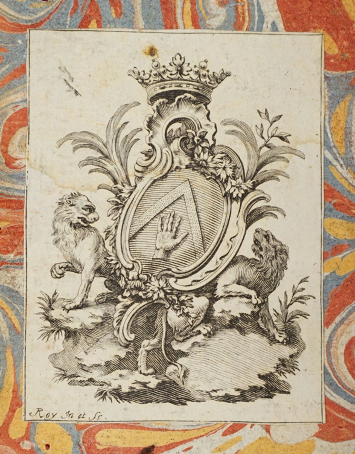 "Lettres de Ninon de Lenclos au marquis de Sévigné", 1768, 2 Bde. - Bild 3 aus 4