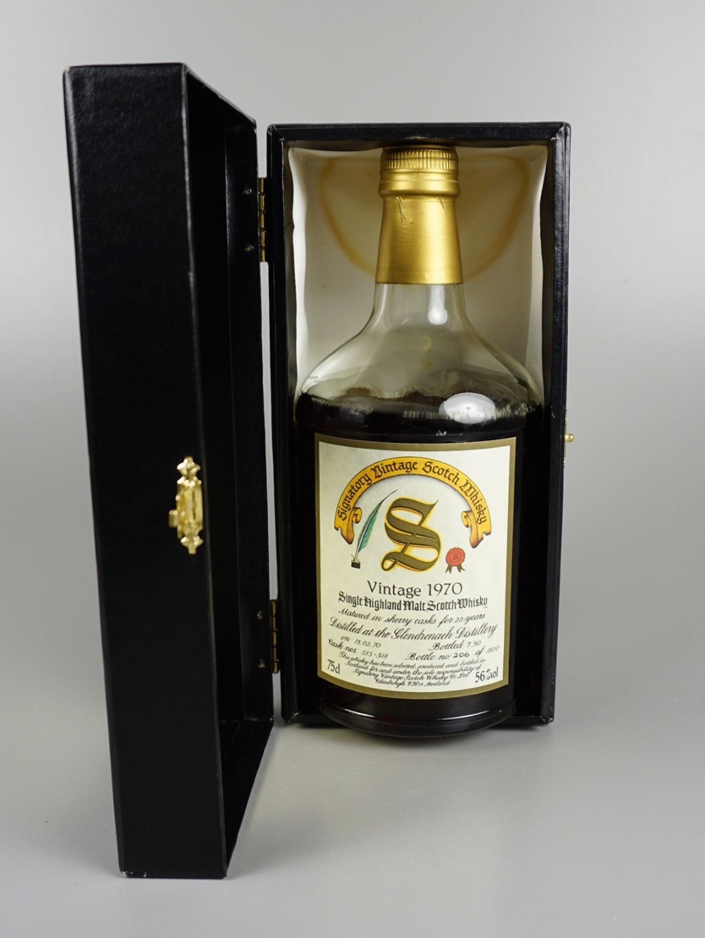 Glendronach, Signatory Vintage Scotch Whisky, Vintage 1970, im Originalkarton - Bild 4 aus 4