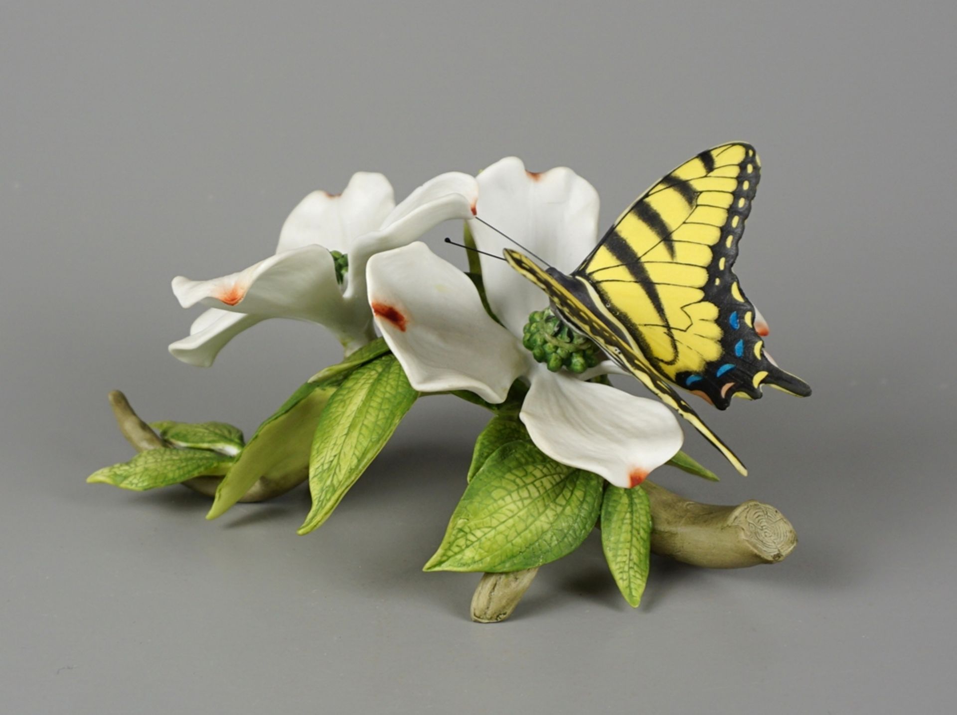 Schmetterling "The Tiger Swallowtail" (Tiger-Schwalbenschwanz), Entwurf Ian D.Loe für Franklin Mint - Bild 2 aus 4