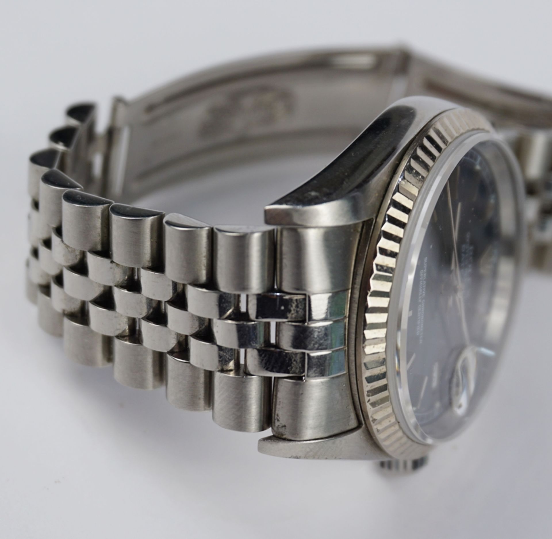 Armbanduhr Rolex Datejust 36, Edelstahl, um 1990 - Bild 6 aus 7