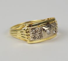 Diamant-Brillant-Ring, 585er Gold, Gew.4,92g