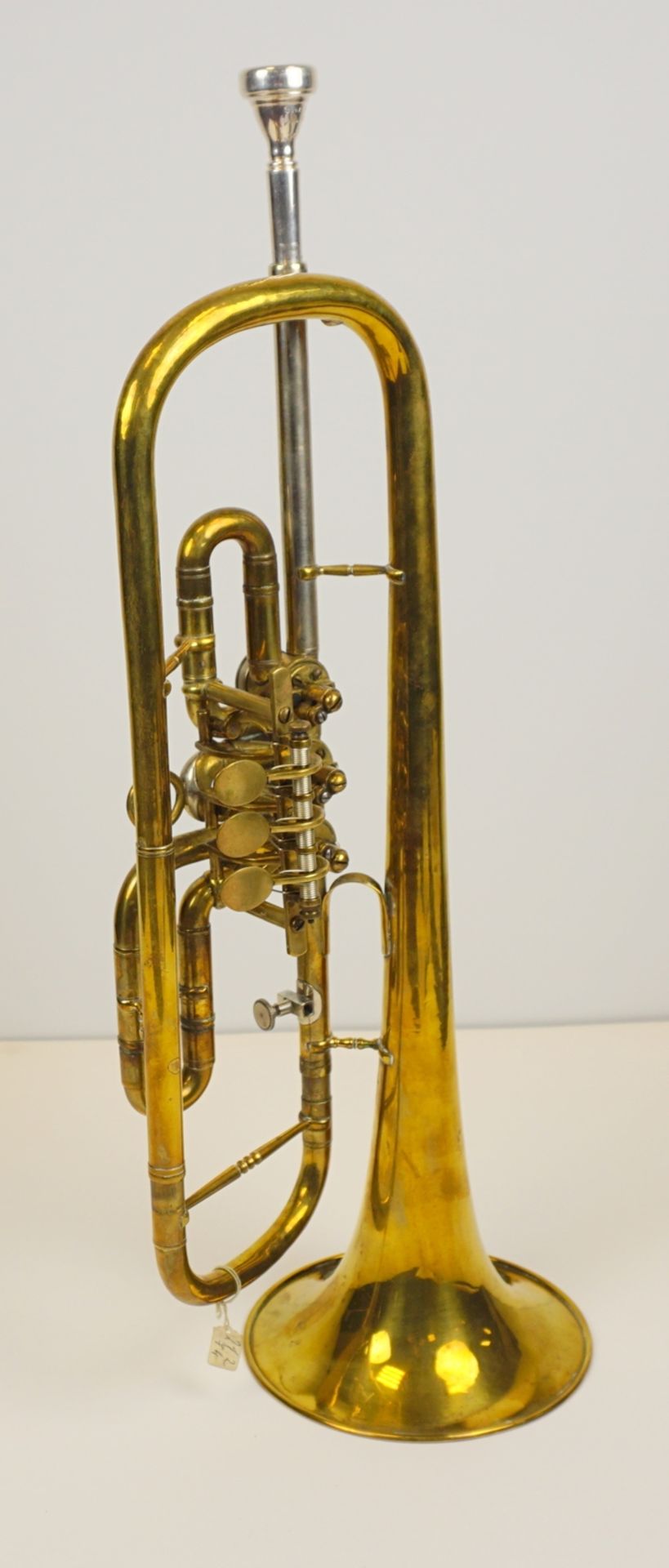 Trompete, Messing, Länge ca. 50cm - Bild 2 aus 3