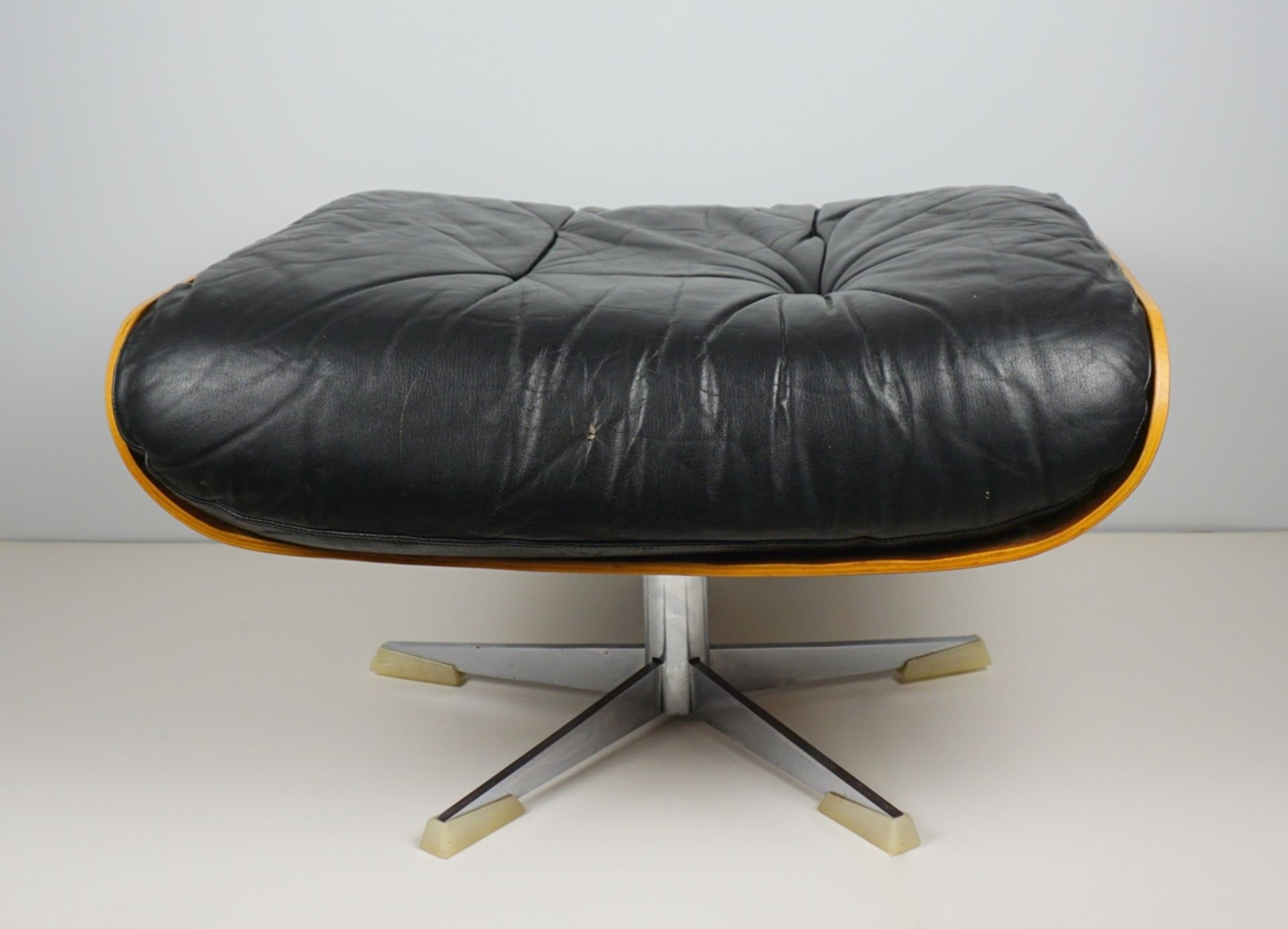 Lounge-Sessel mit Ottoman, 1960er Jahre - Image 6 of 8