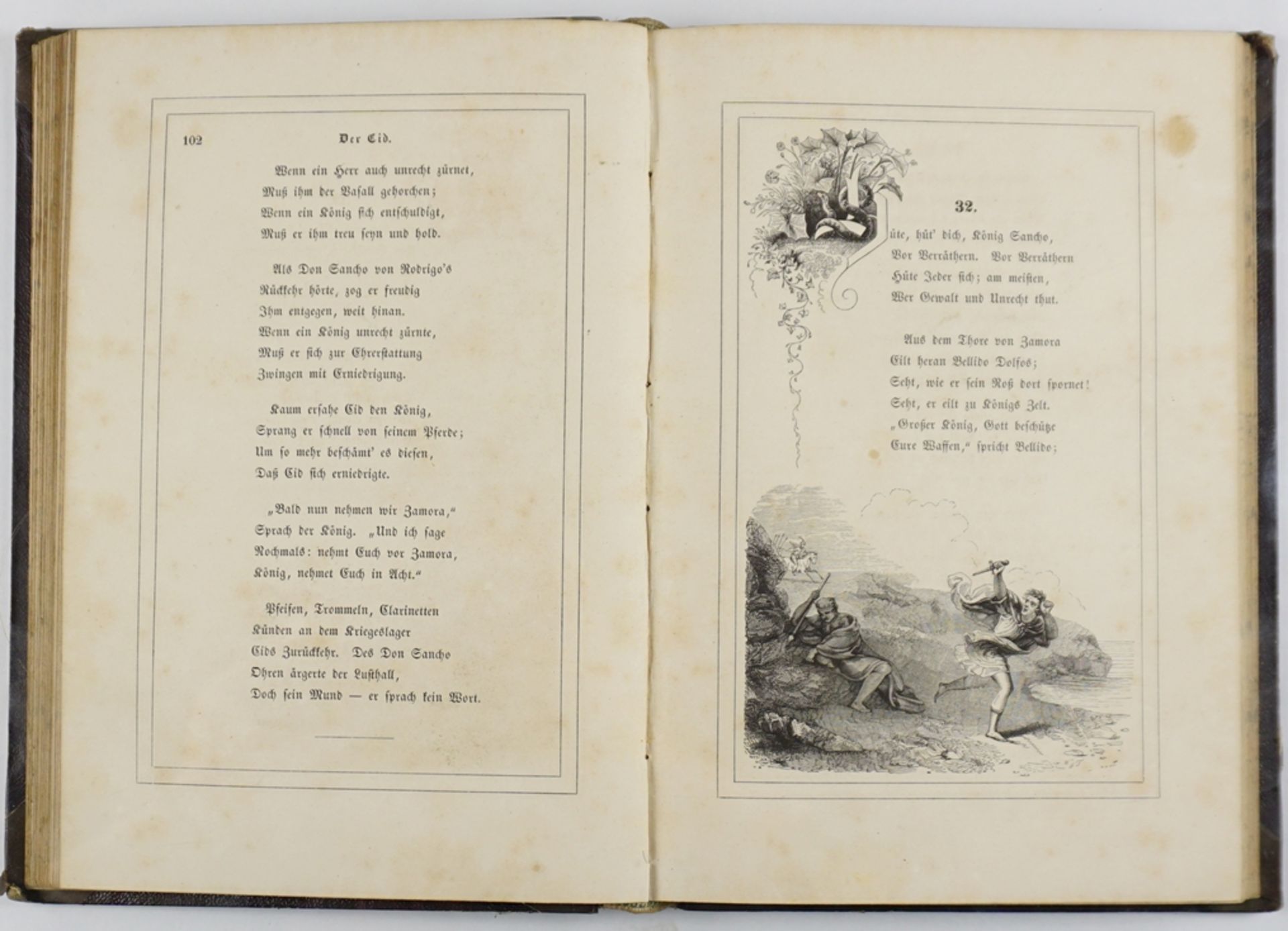 Der Cid nach spanischen Romanzen besungen durch Johann Gottfried von Herder, 1843 - Bild 3 aus 4