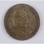 Dt.Kaiserreich, 5 Mark 1914, Wilhem II., Preussen, 900er Silber