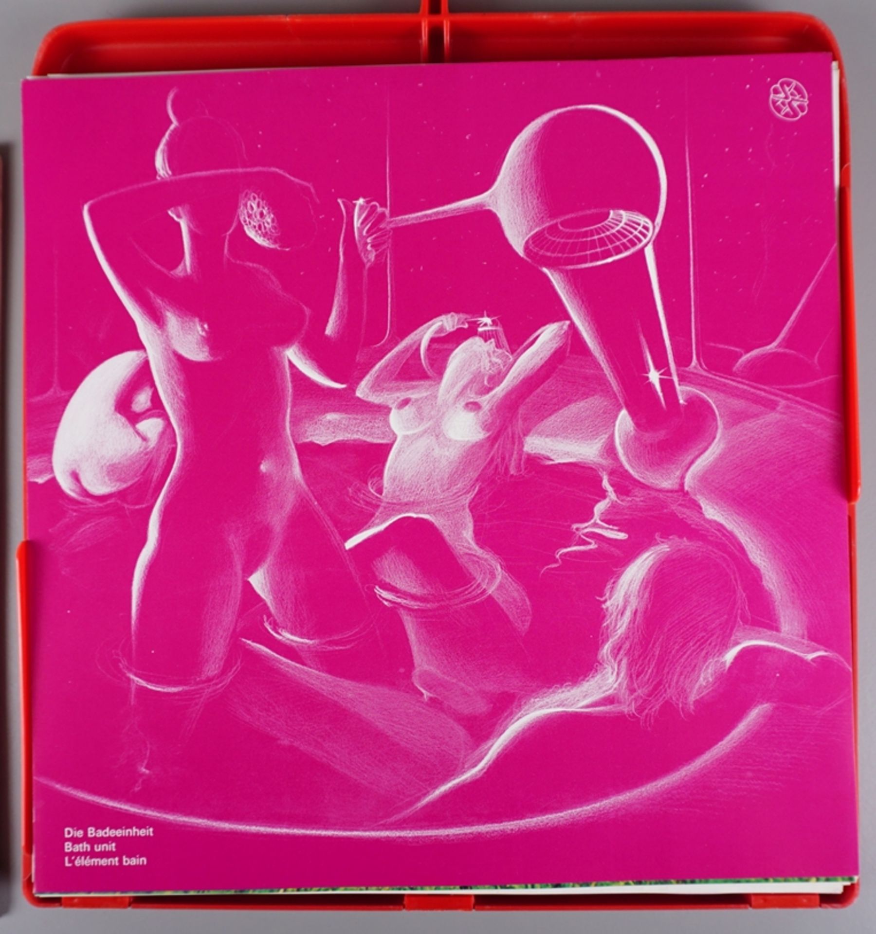 Luigi Colani, YLEM, 1971, Kassette mit Design-Entwürfen - Image 4 of 5