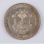 1 Rupie 1890, Deutsch- Ostafrika, 917er Silber