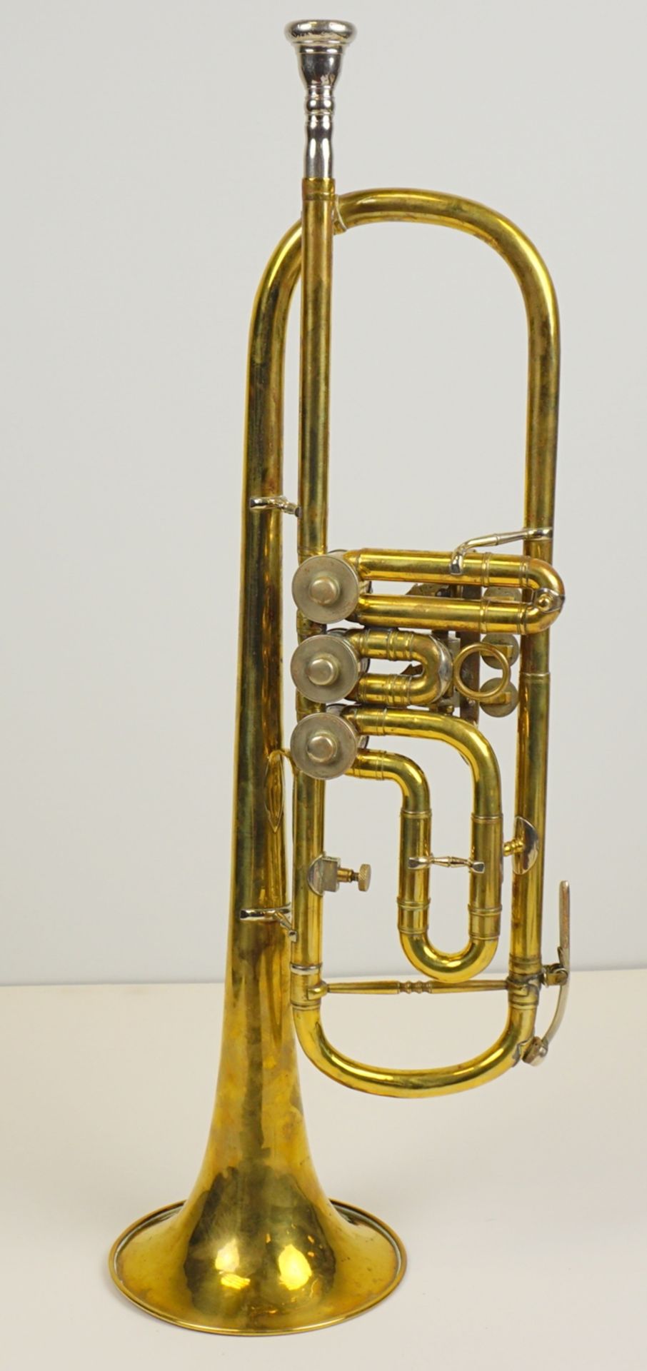 Trompete, Messing, Länge ca. 52cm