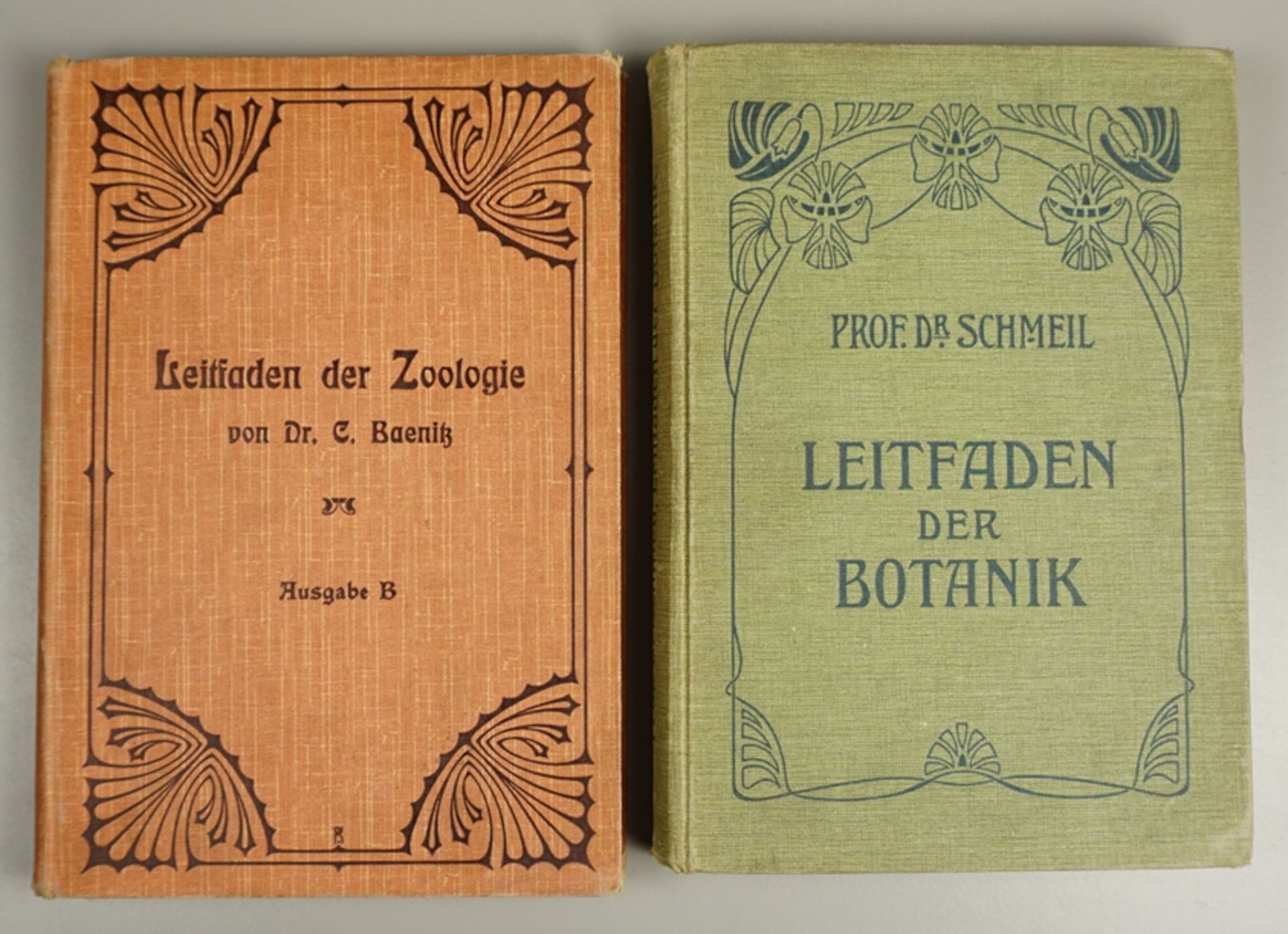 Leitfaden der Botanik, 1908 und Leitfaden der Zoologie, 1906