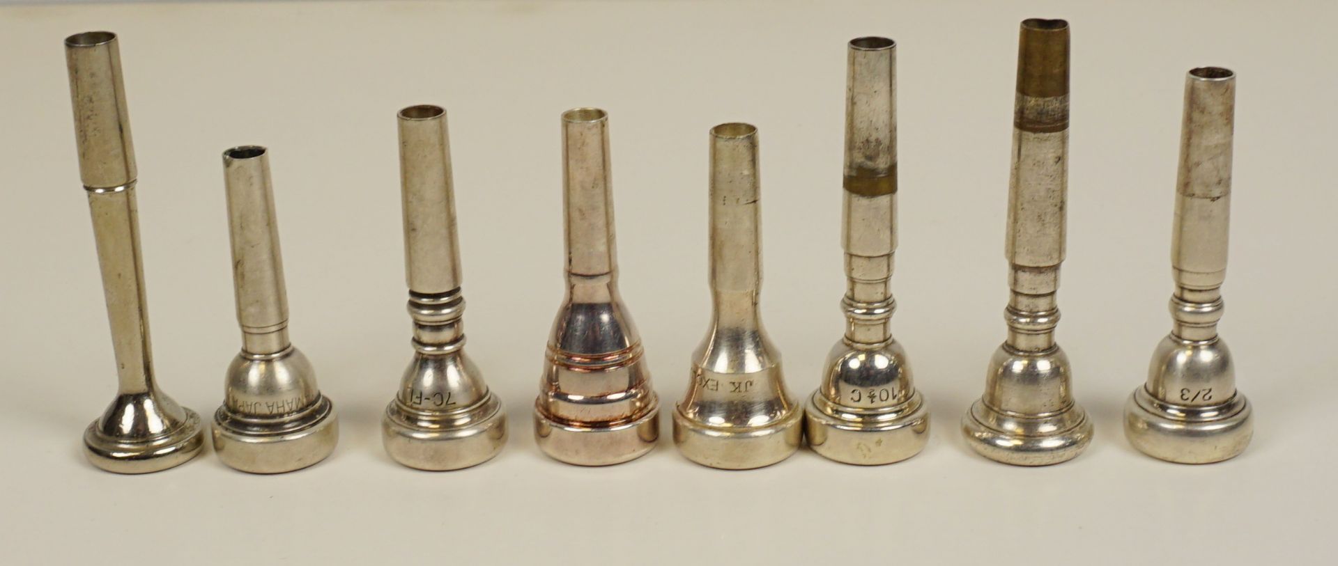 Trompete, Weltklang, Messing, Länge ca. 54cm - Bild 3 aus 4