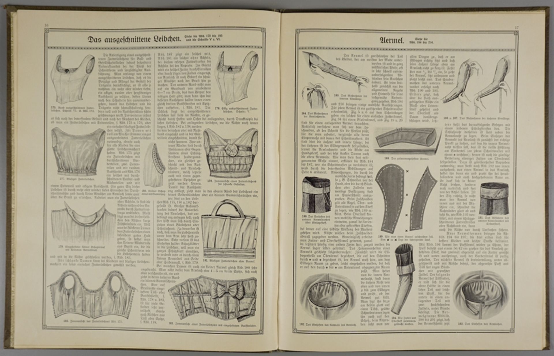 Das Buch der Haus-Schneiderei, Leitfaden zum Erlernen der Schneiderei von Marie Niedner, 1914 - Bild 3 aus 3