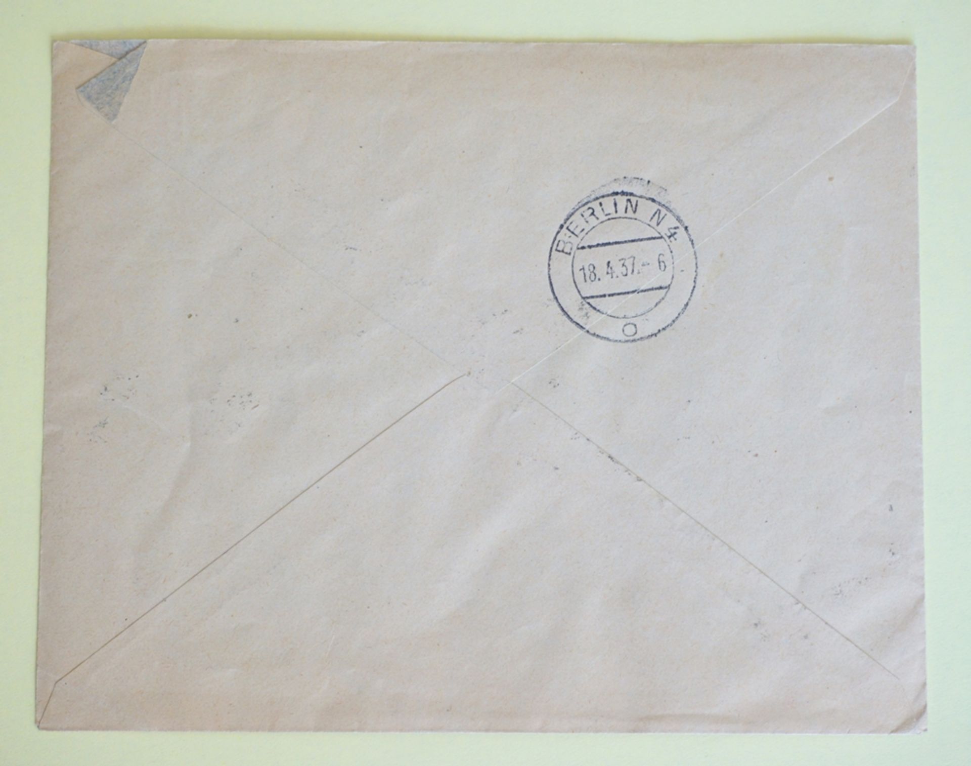 Privater Umschlag, Blockausgabe, 1.Nation. Briefmarkenausstellung - Bild 2 aus 2