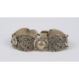 Trachten-Armband, 835er Silber, Art Déco, 1930er Jahre