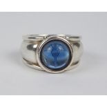 Ring mit blauem Stein, 925er Silber, JOOP!, Gew.11,18g
